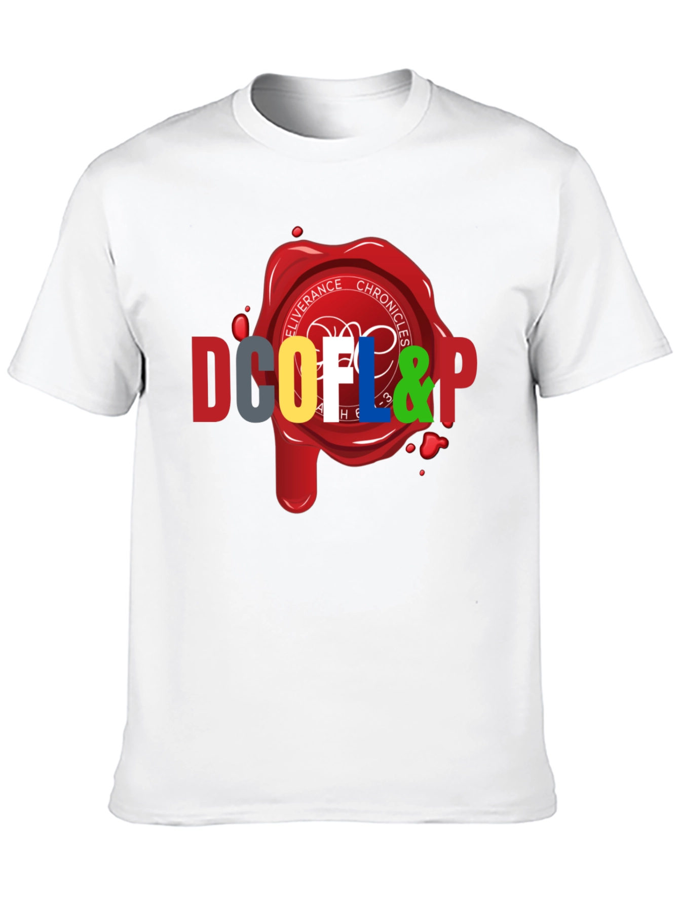 Black DCOFL&P Graphic Tee - The Deliverance Chronicles T-Shirt view 10