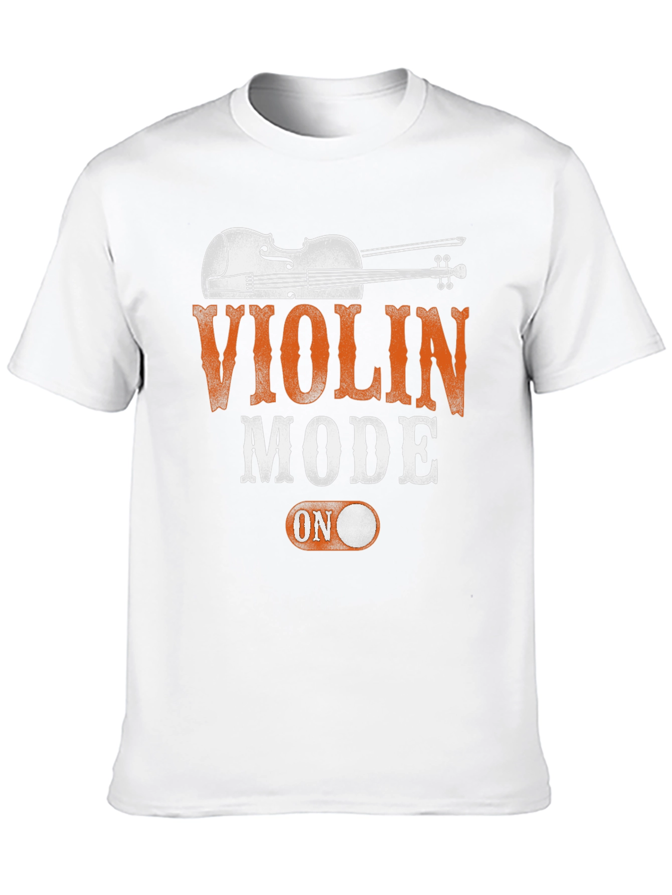 Black Violin Mode On T-Shirt - Music Lover Tee view 10
