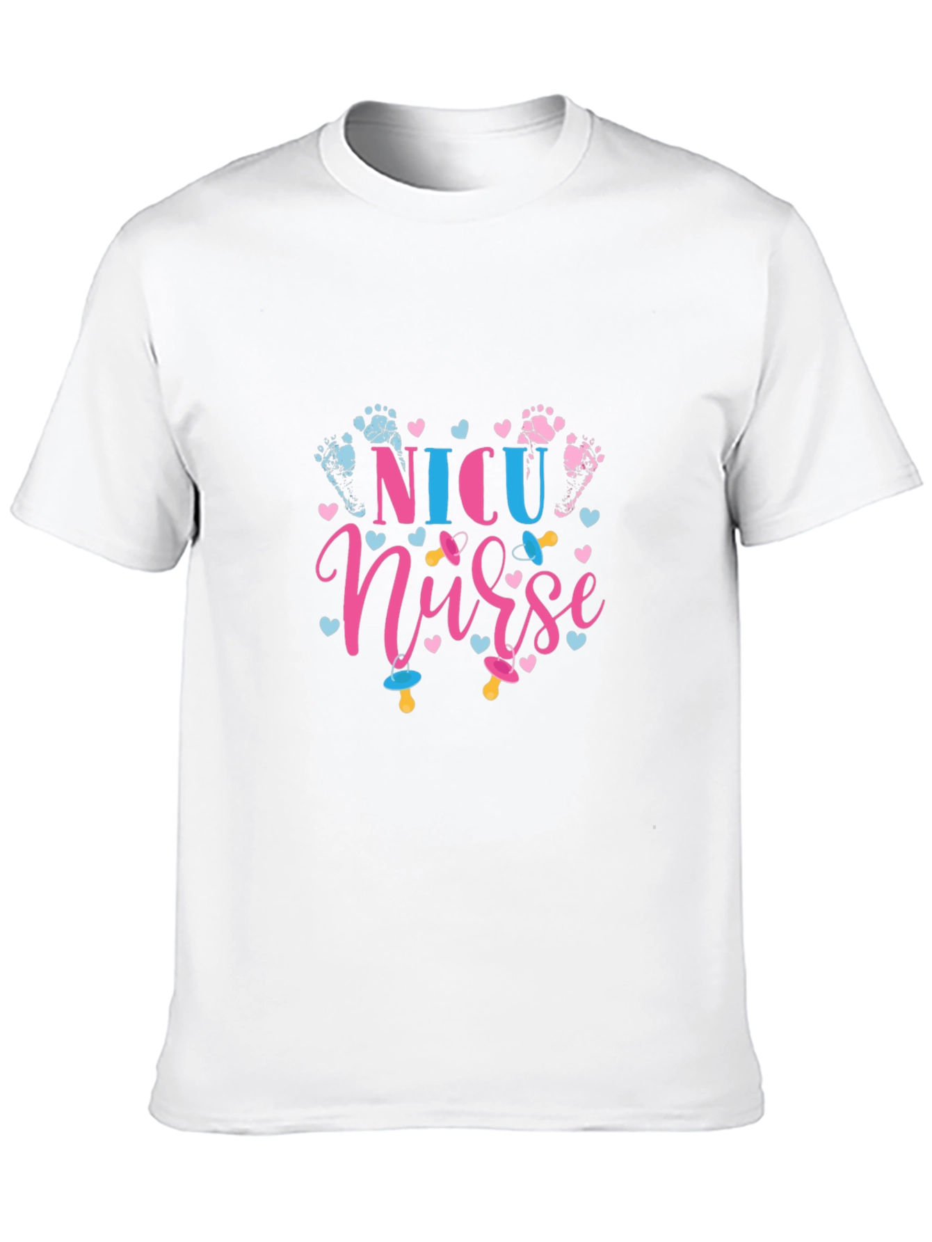 Black NICU Nurse Graphic Tee - Newborn Care Shirt view 10