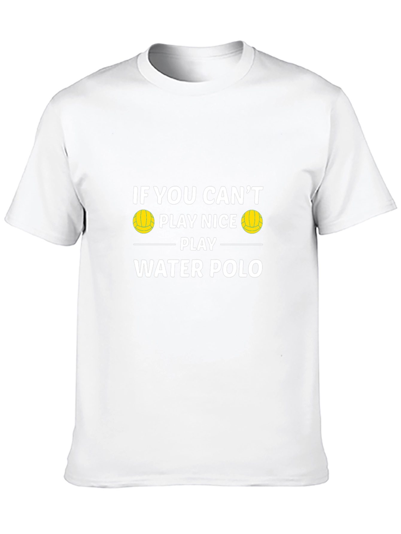 Black Water Polo Graphic Tee - Play Nice T-Shirt view 10