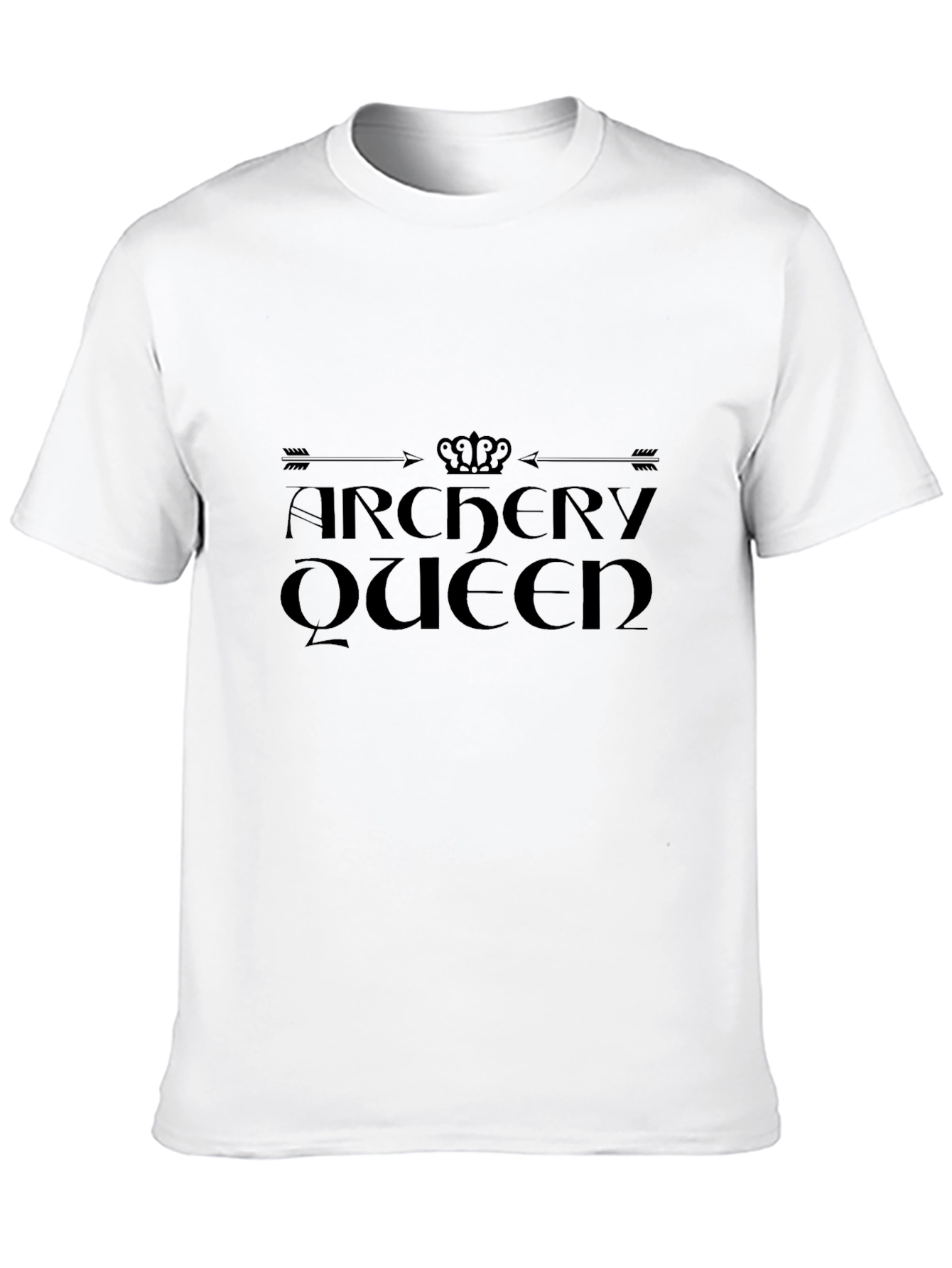 Black Archery Queen Black T-Shirt view 10