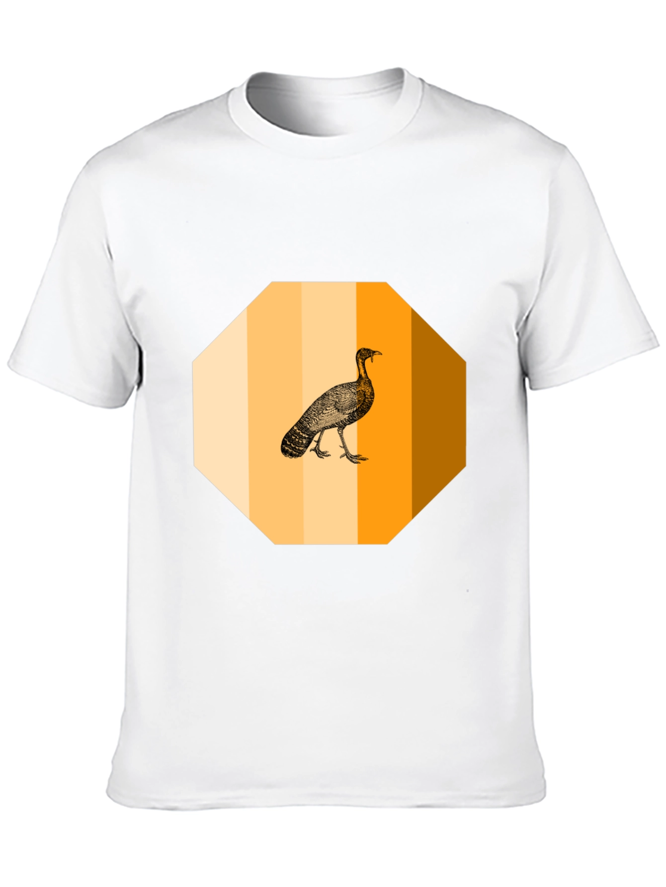 Black Turkey Graphic Tee - Thanksgiving Holiday T-Shirt view 10