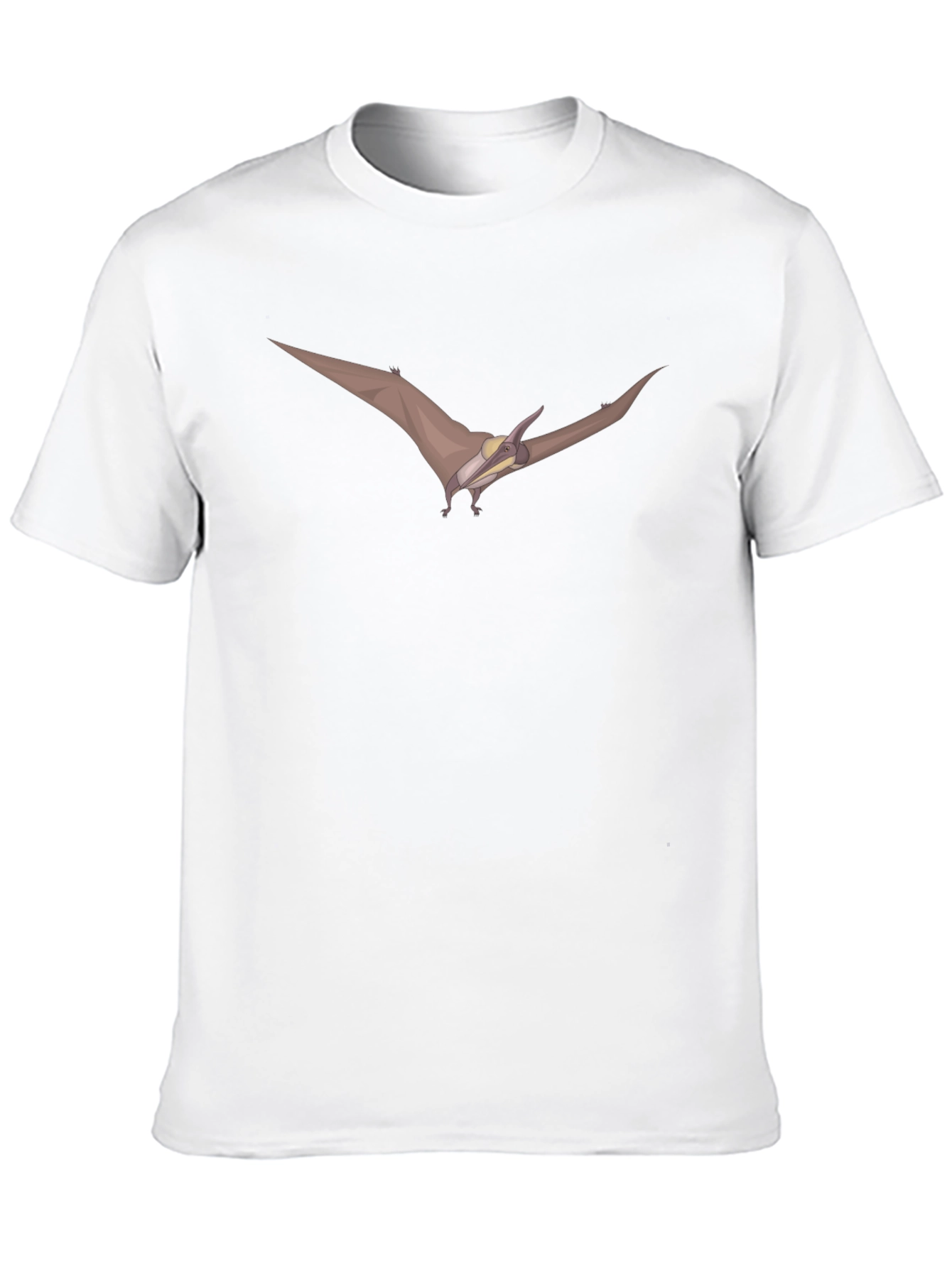 Black Pterodactyl Graphic Tee - Black Cotton Comfort view 10