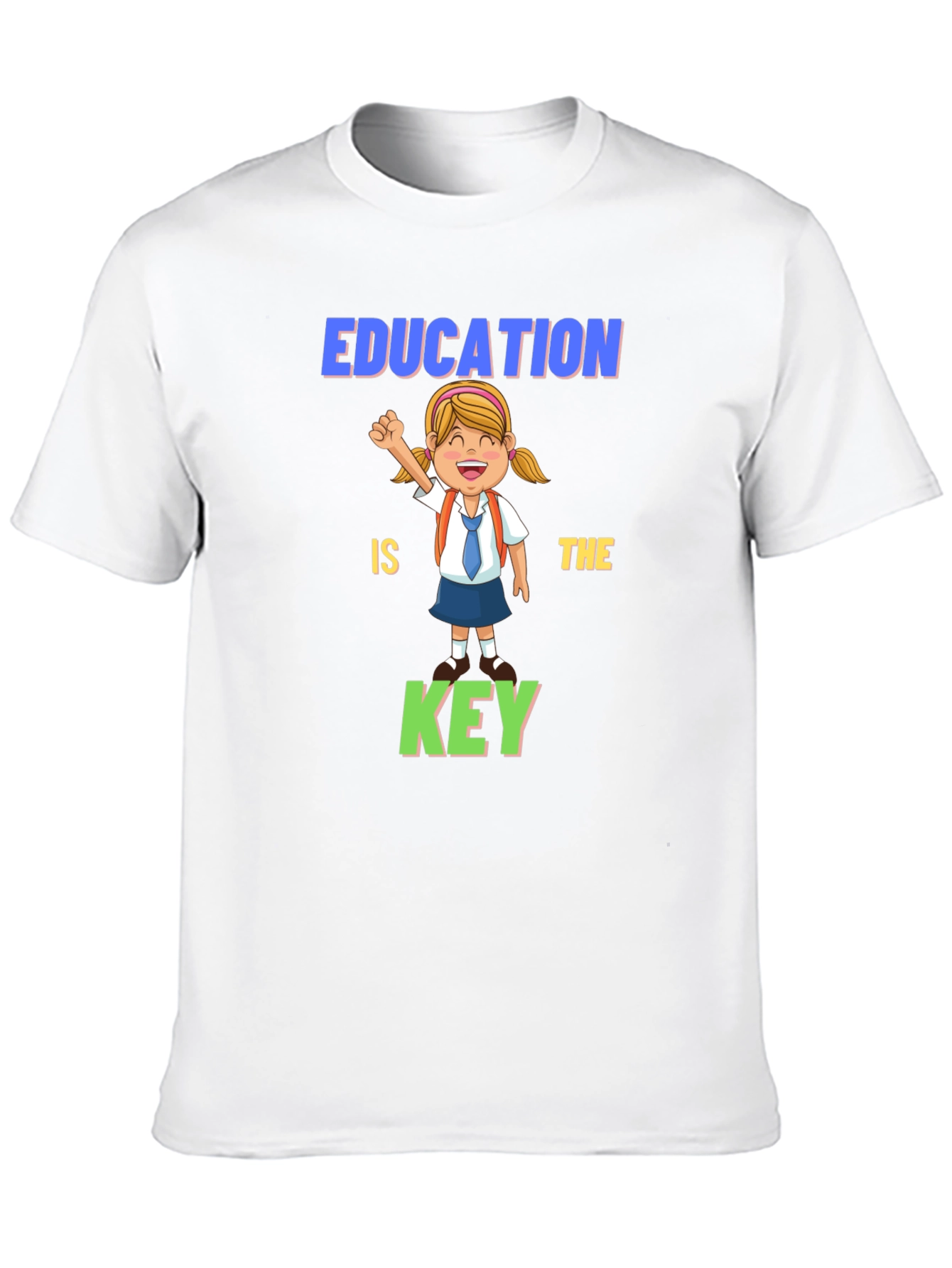Black Education is Key Graphic Tee view 10