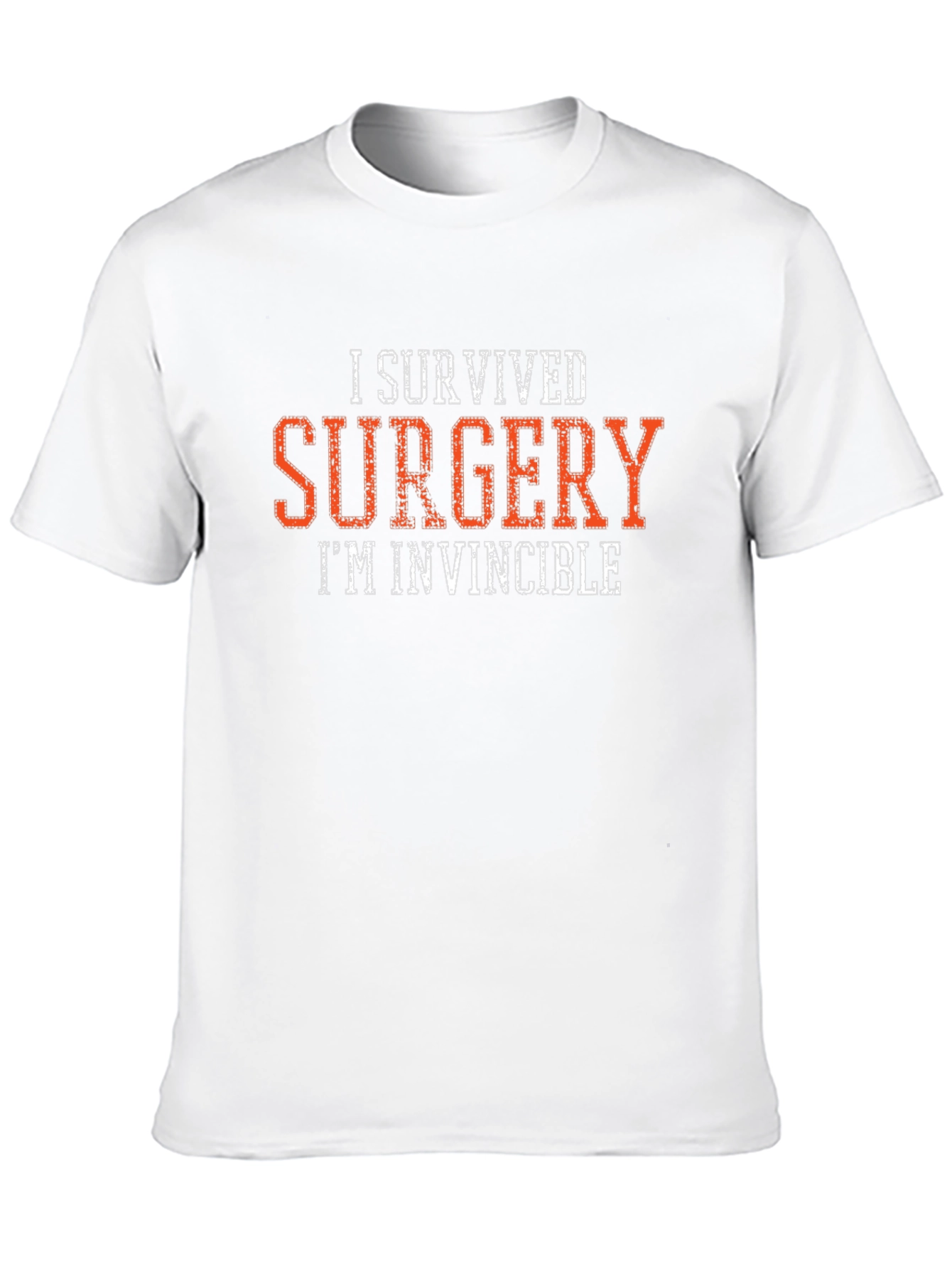Black I Survived Surgery T-Shirt - Invincible view 10