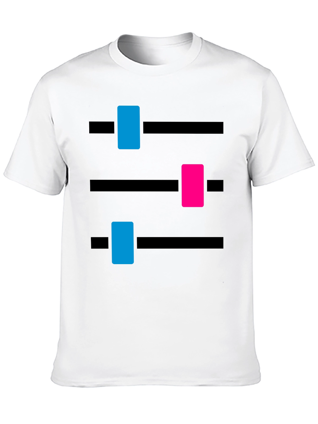 Black DJ Mixer Graphic Tee - Black Cotton Blend view 10