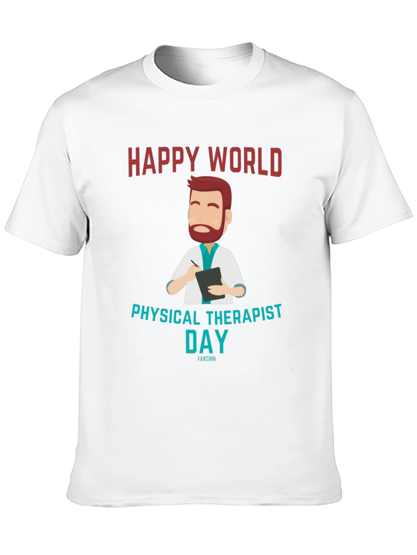 Black Happy World Physical Therapist Day Black T-Shirt view 10