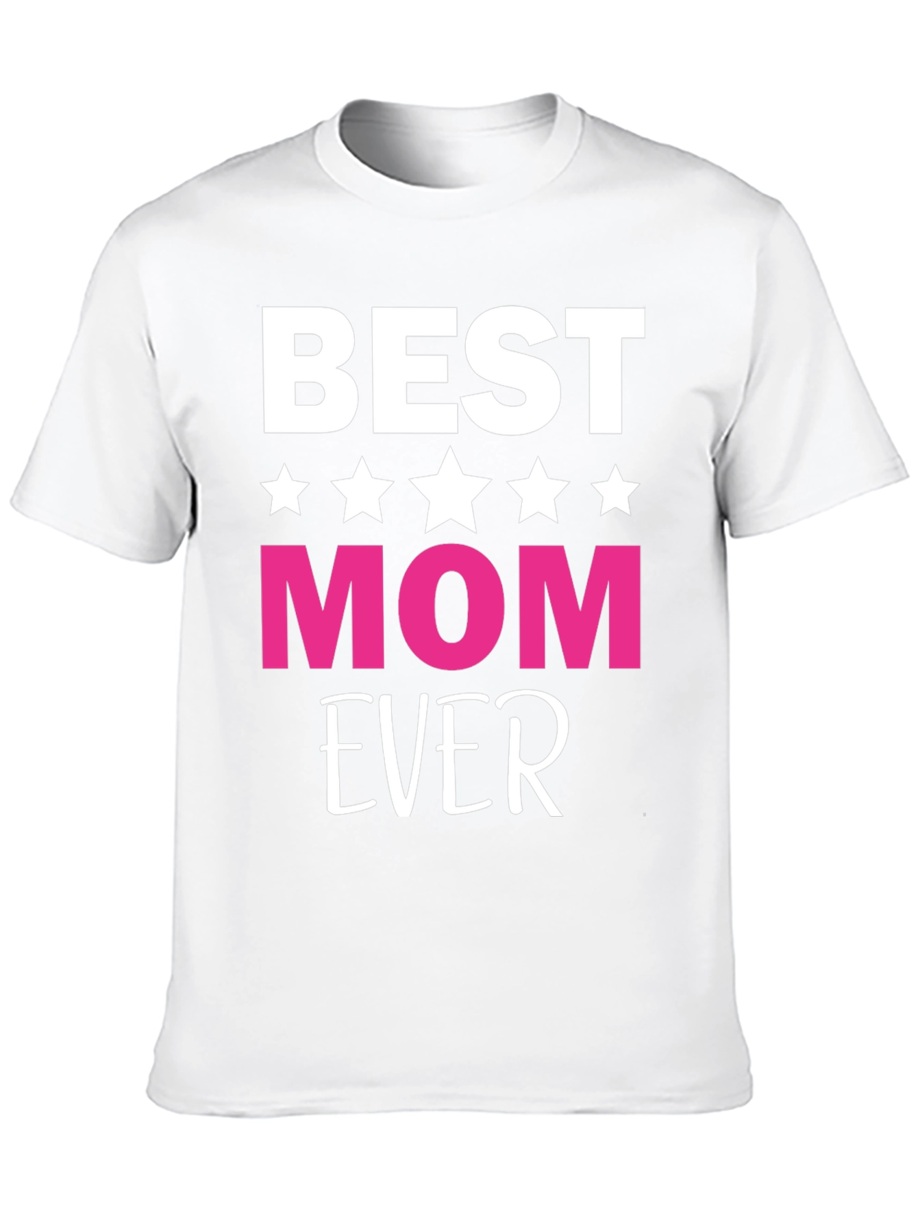 Black Best Mom Ever Graphic Tee - Black view 10