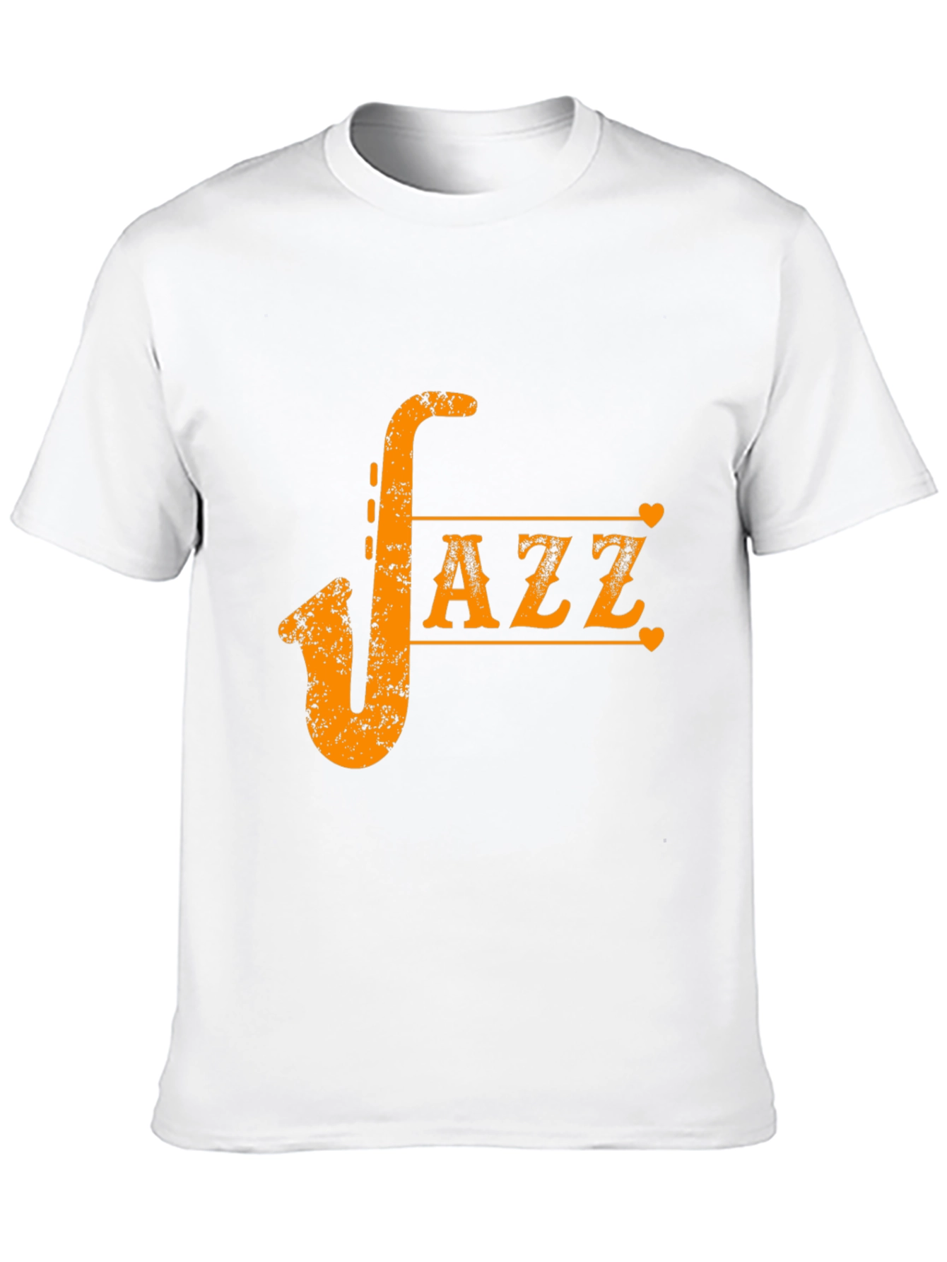Black Jazz Saxophone Graphic Tee - Cool Musician T-Shirt view 10