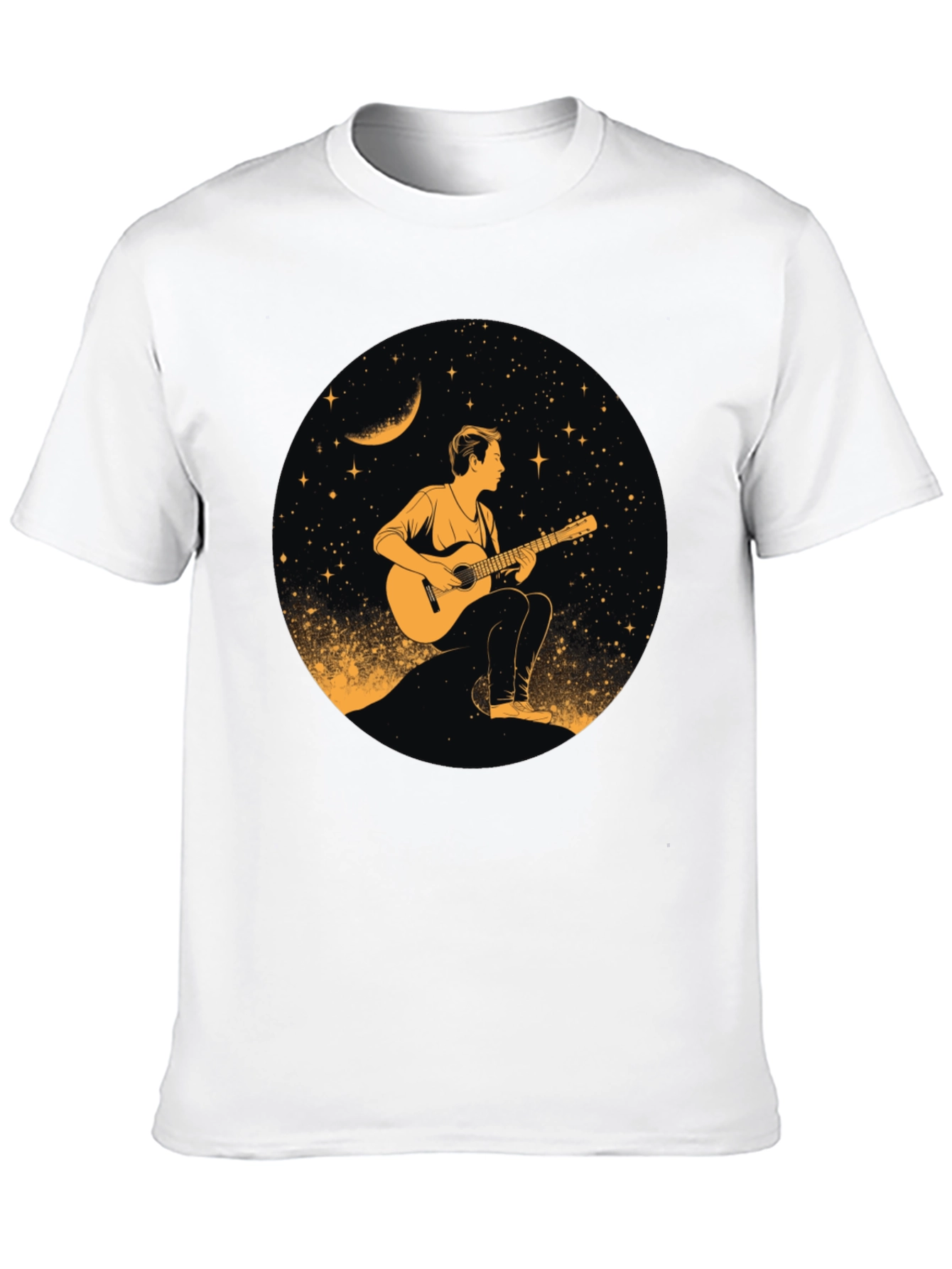 Guitarist Under the Stars Graphic Tee - 10