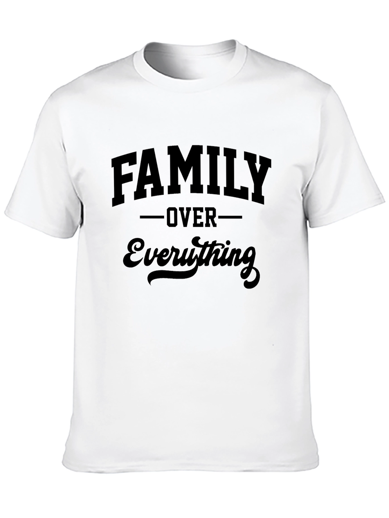 Black Family Over Everything Graphic T-Shirt view 10