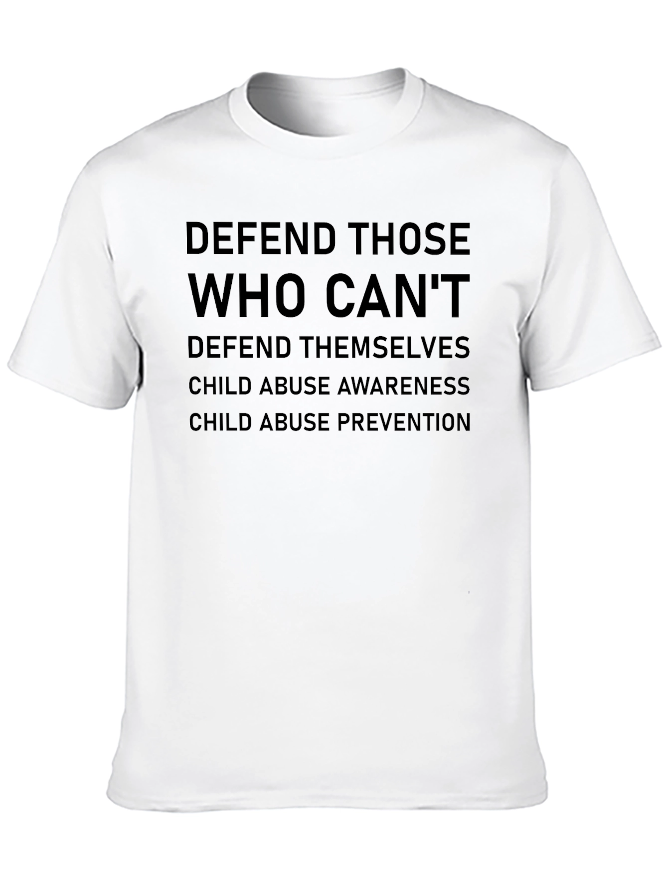 Defend Those Who Can't Awareness T-Shirt - 10
