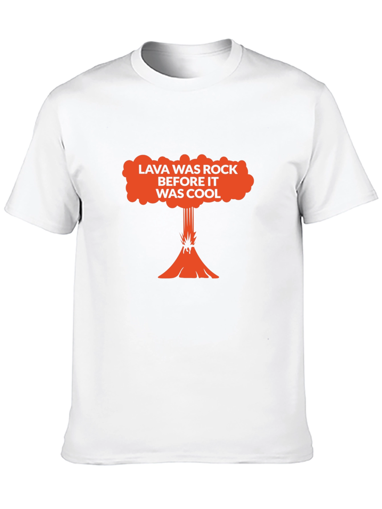 Lava Was Rock Cool T-Shirt - Volcanic Tee - 10