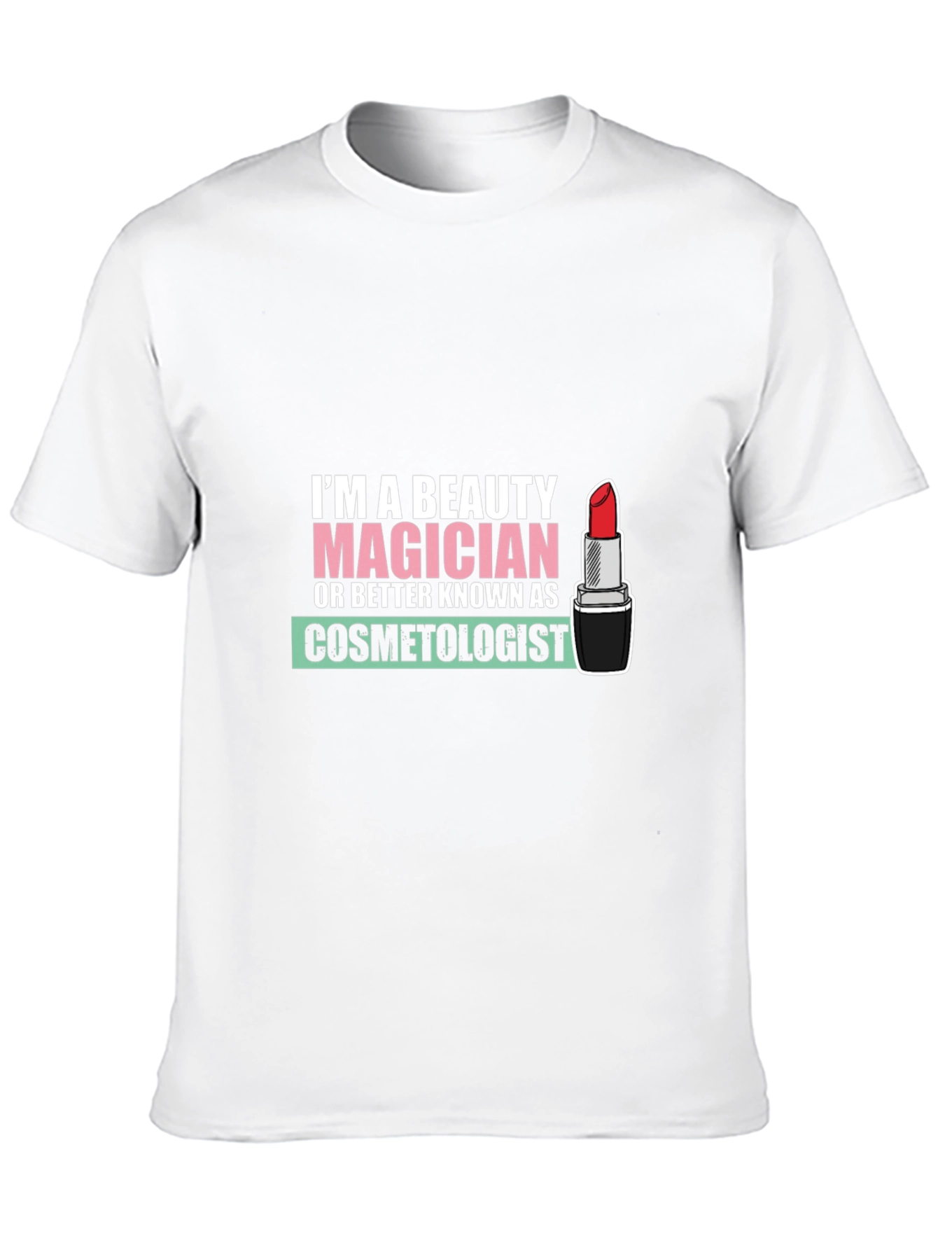 Black Beauty Magician Cosmetologist T-Shirt view 10
