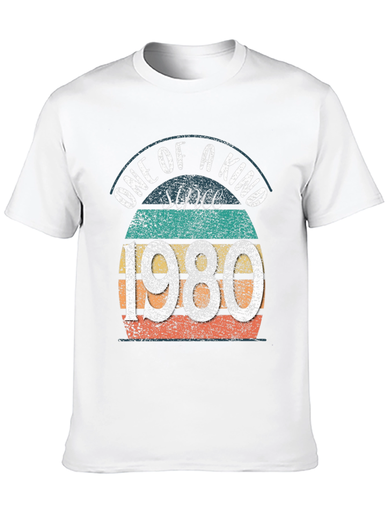 Black One of a Kind Since 1980 T-Shirt view 10