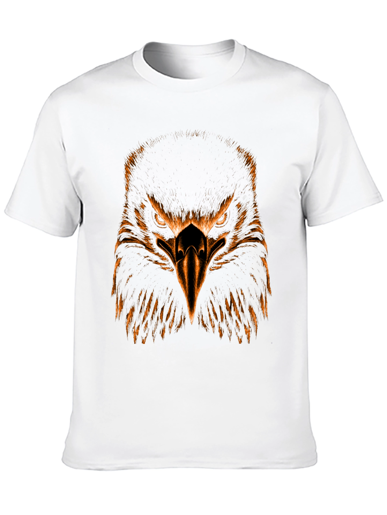 Black Eagle Graphic Tee - Black Cotton Blend view 10