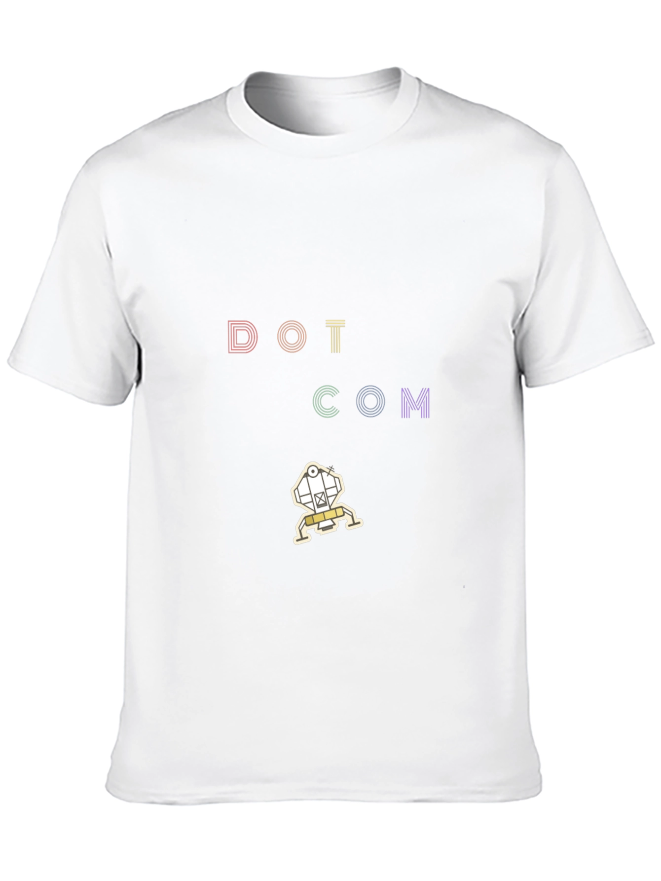 Black Dot Com T-Shirt | Novelty Apparel view 10