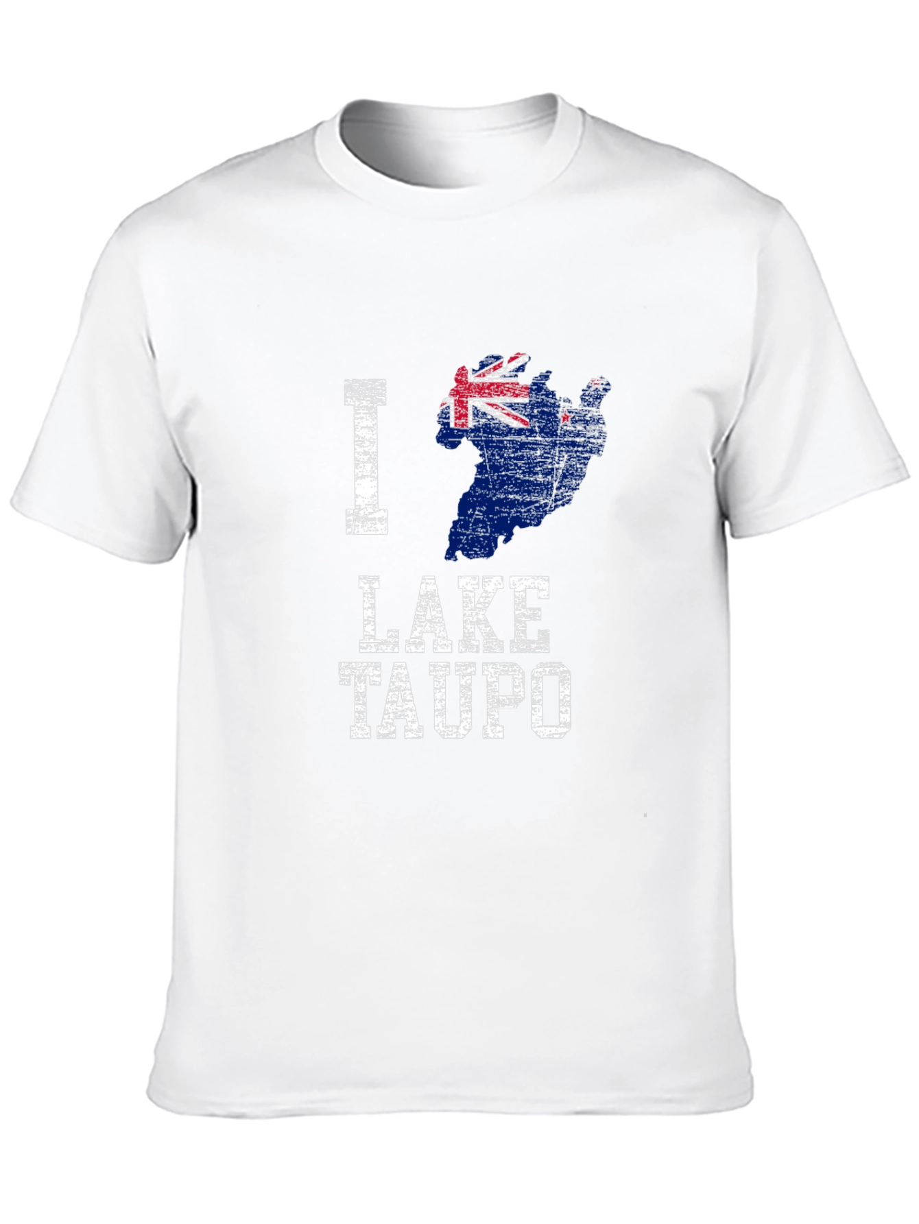 I Love Lake Taupo New Zealand Graphic T-Shirt - 10
