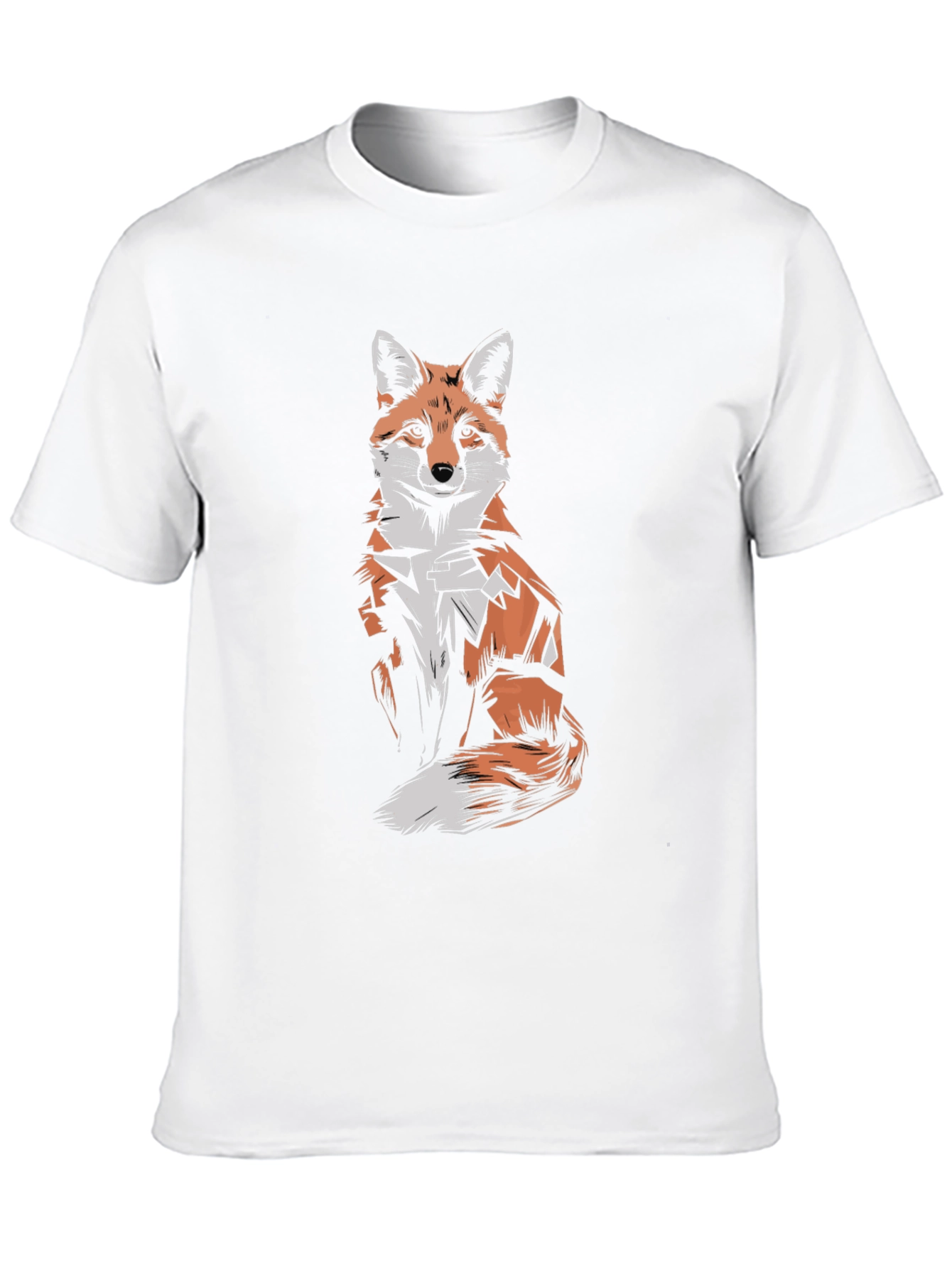 Black Fox Graphic Tee - Men's Short Sleeve T-Shirt view 10