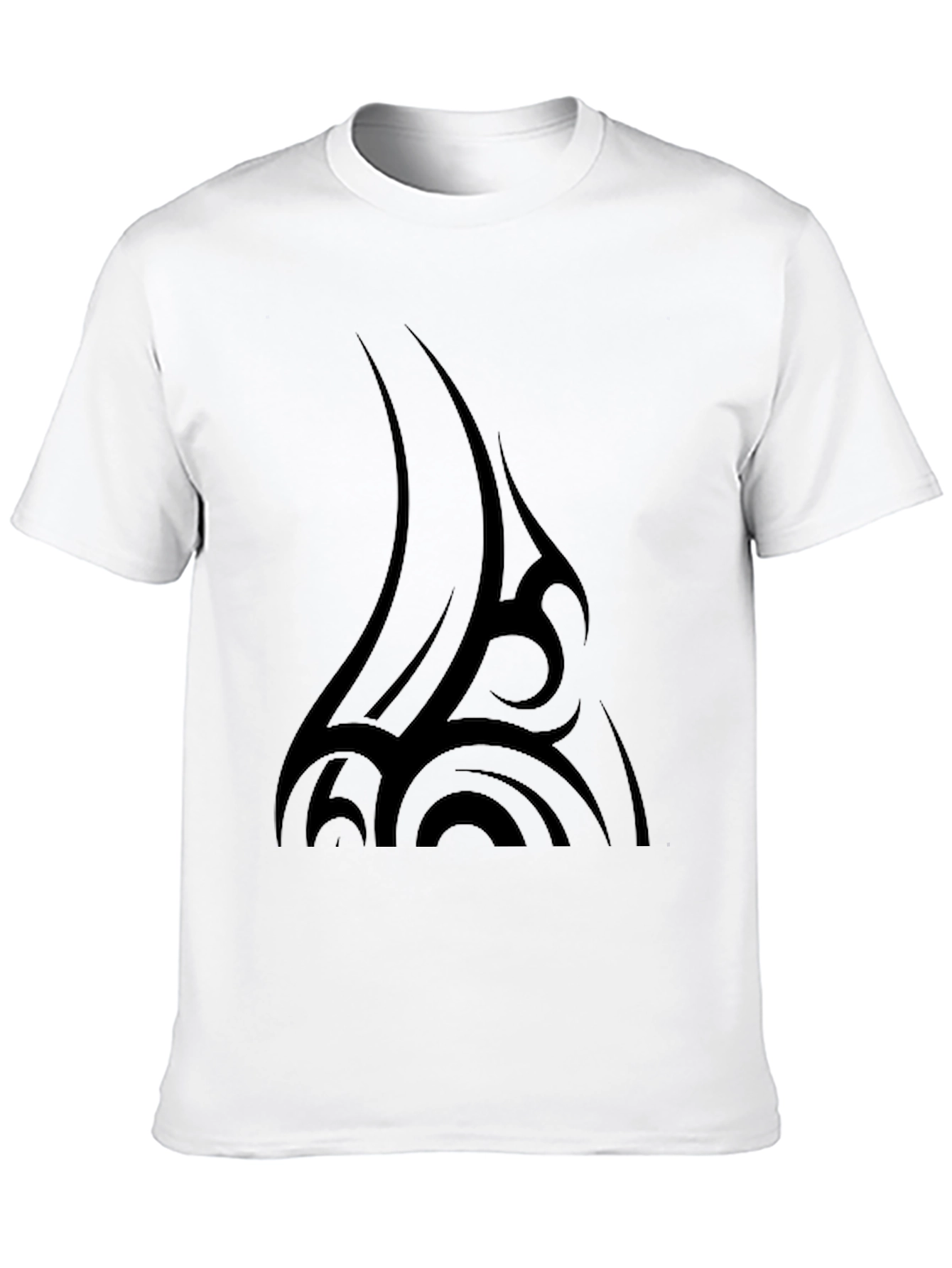Black Tribal Tattoo Black T-Shirt view 10