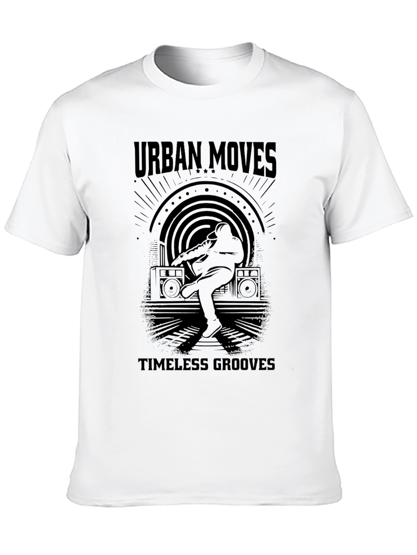 Black Urban Moves Graphic Tee - Timeless Grooves view 10