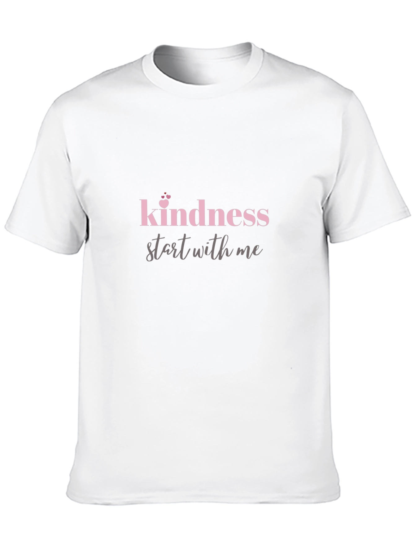 Black Kindness Start With Me Black T-Shirt view 10