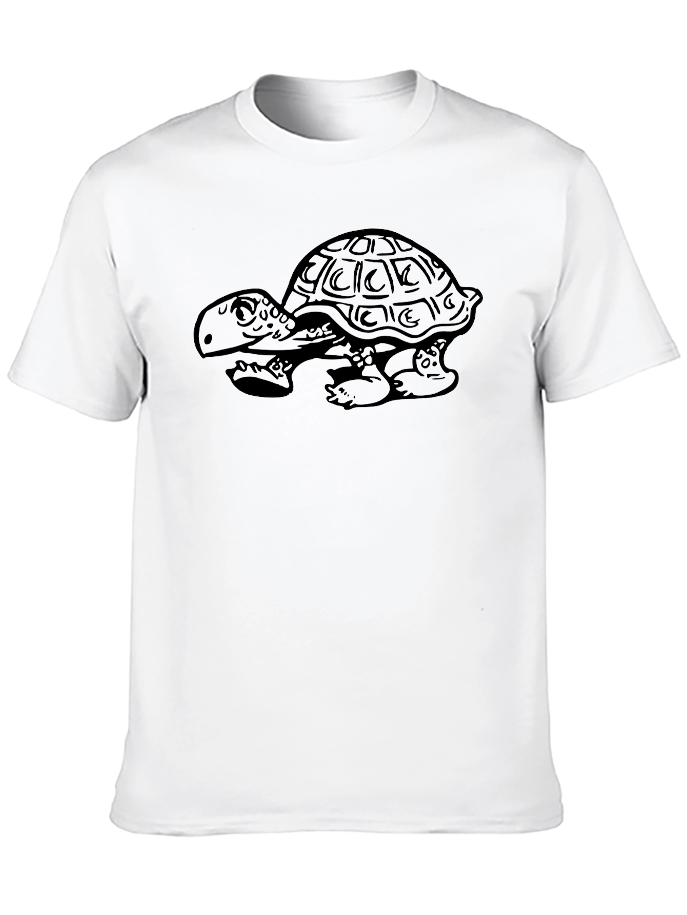 Black Black Turtle Graphic Tee - Unisex Soft Cotton T-Shirt view 10