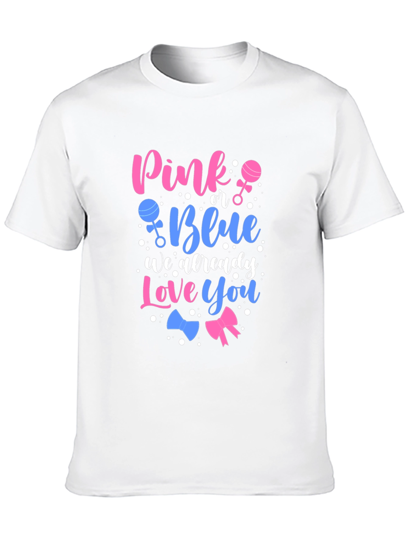 Pink or Blue Baby Reveal Unisex T-Shirt - 10