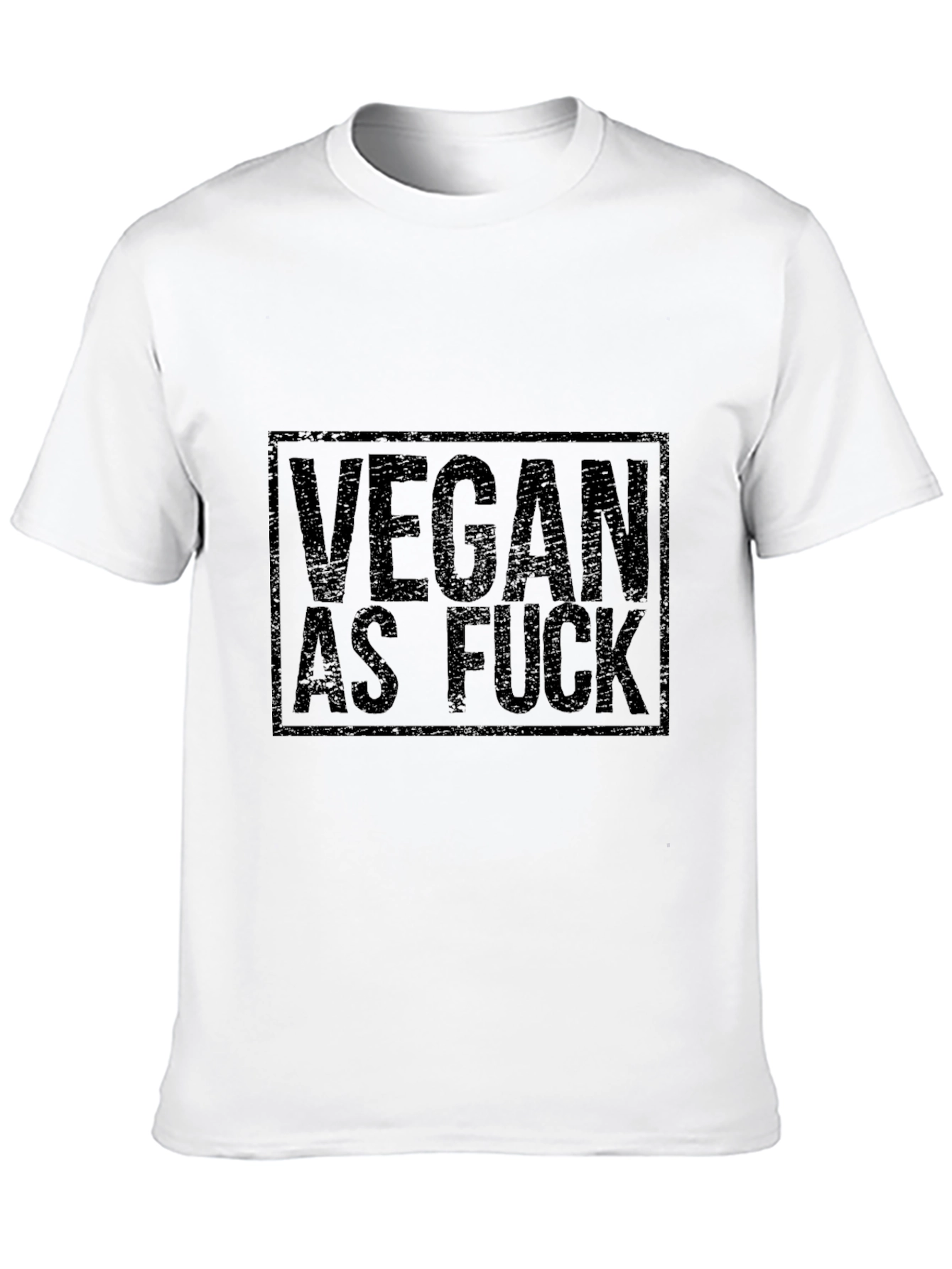 Vegan As Fuck Graphic Tee - Black - 10