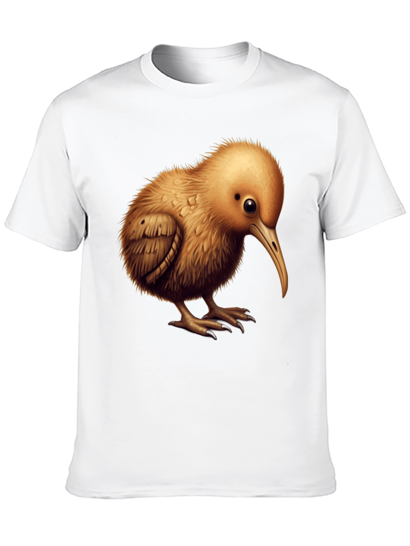 Black Kiwi Bird Graphic T-Shirt - Unique Animal Design view 10