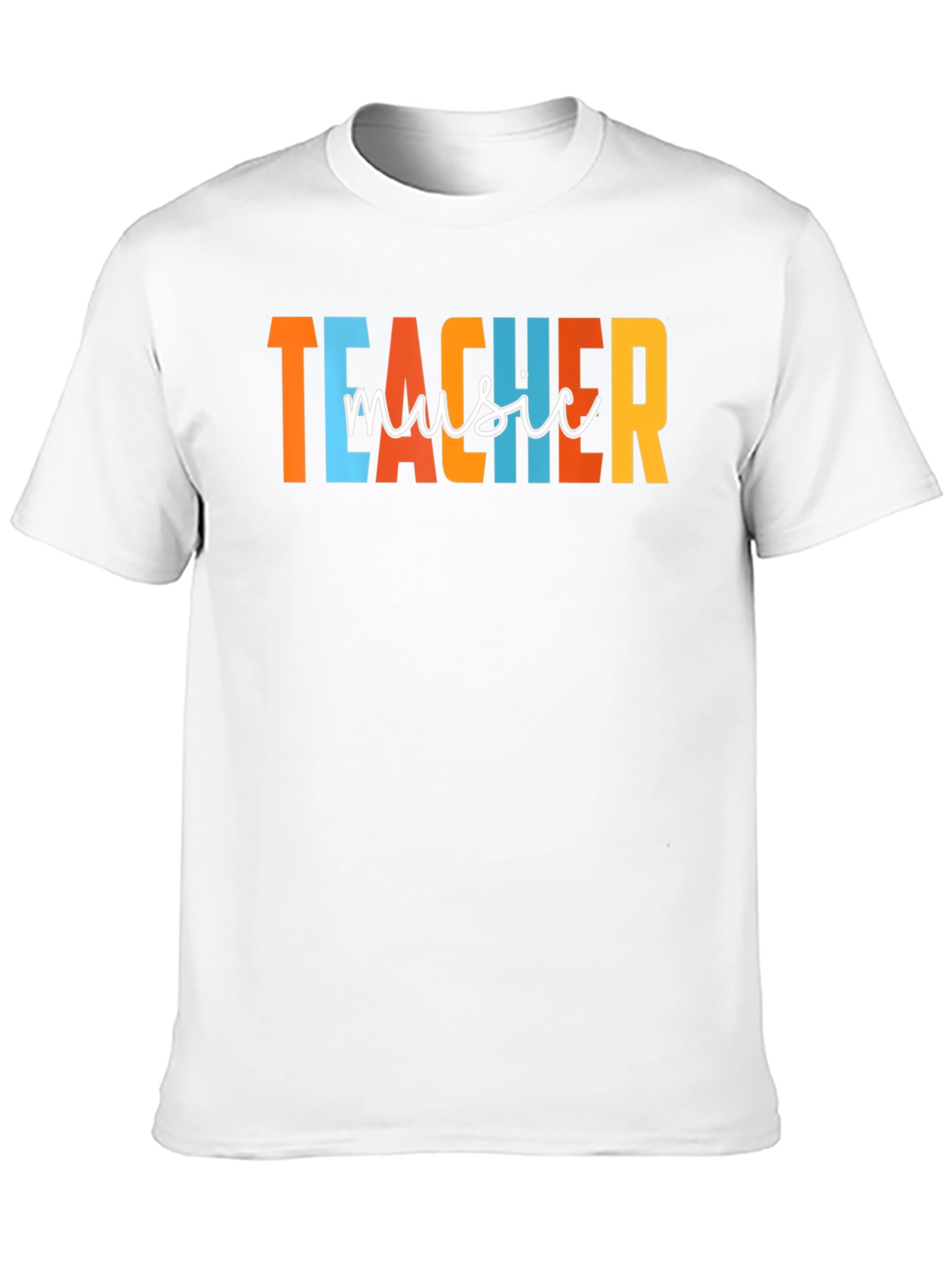 Black Music Teacher Graphic T-Shirt view 10