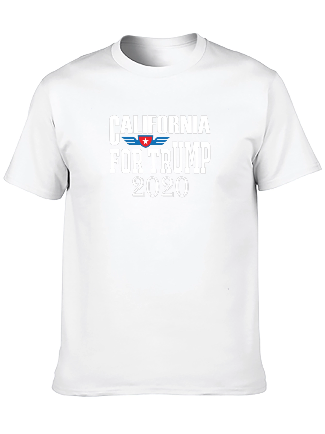 California for Trump 2020 Graphic Tee - 10