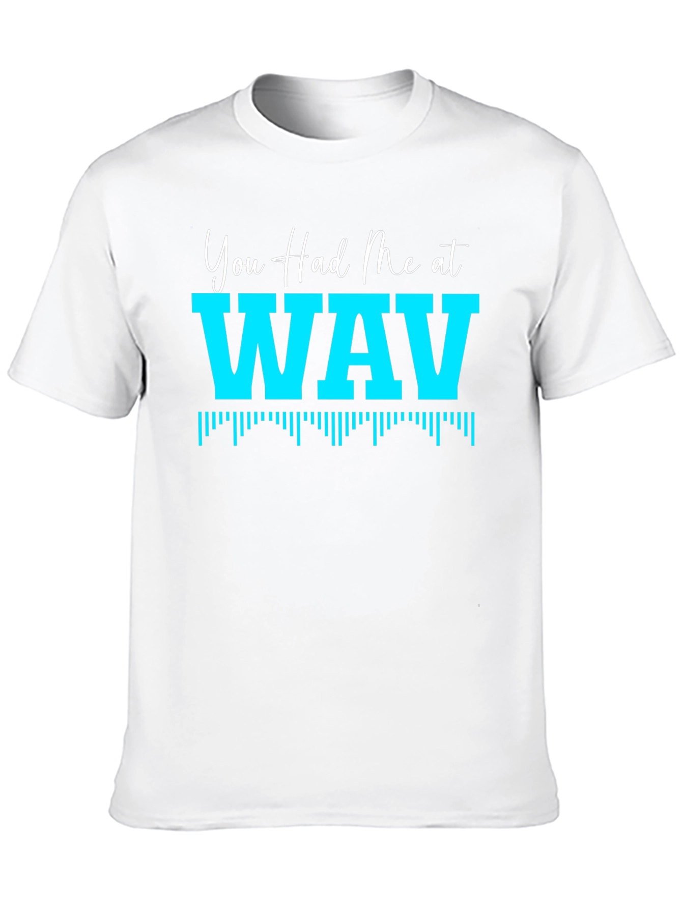 Black You Had Me At WAV Black T-Shirt view 10