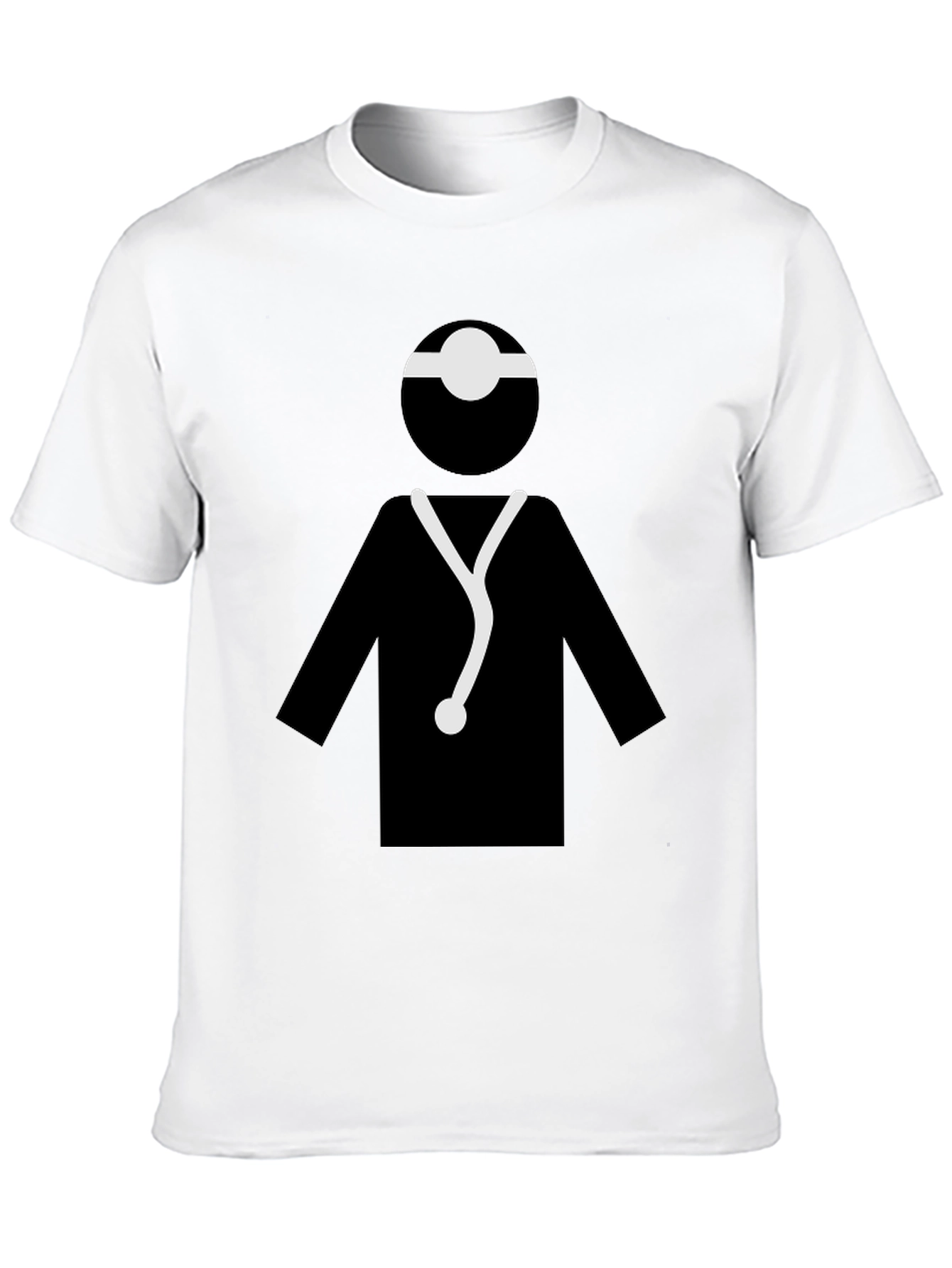 Black Doctor Graphic T-Shirt - Unisex Medical Tee view 10