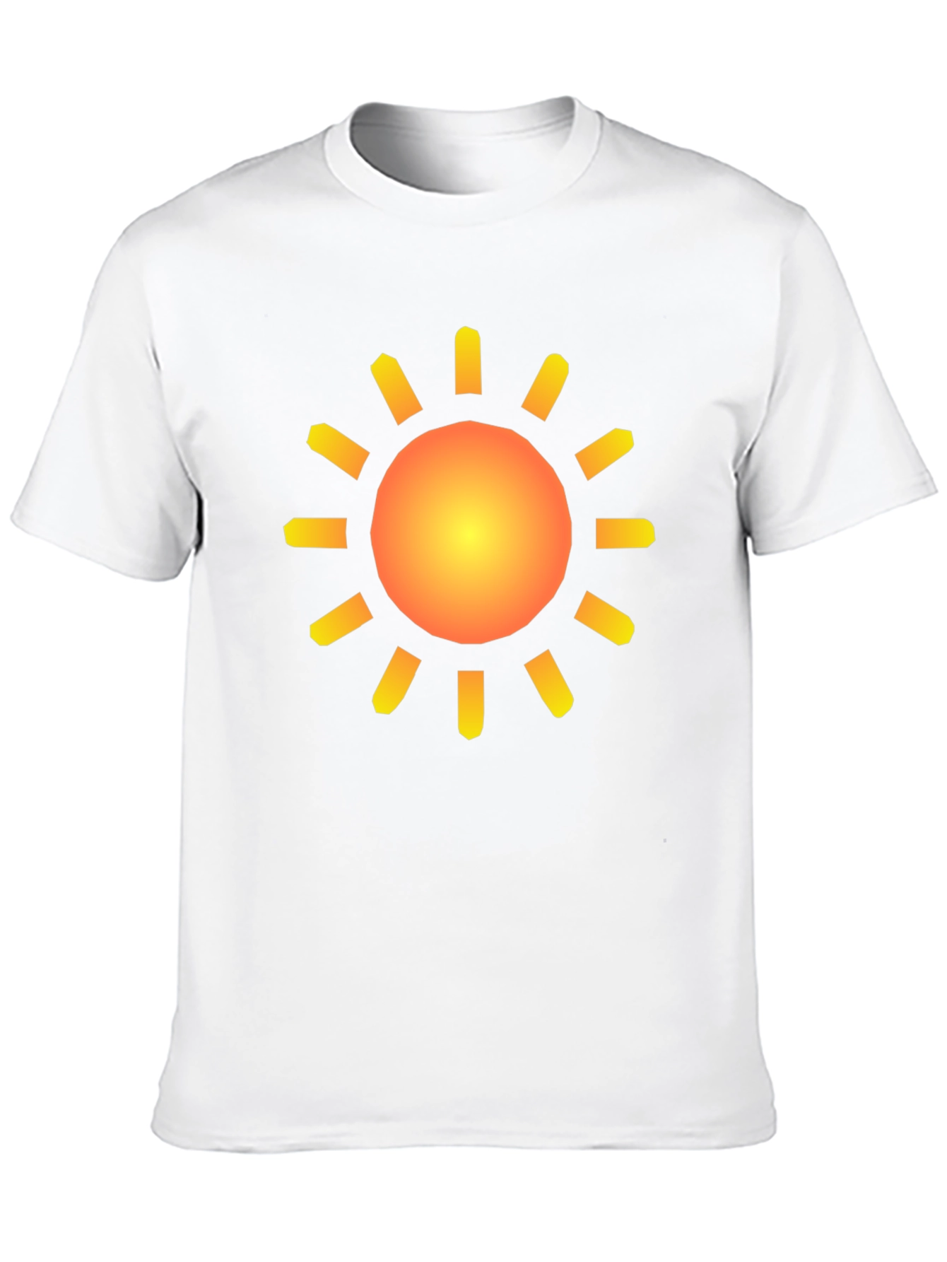 Black Sunny Day Graphic Tee - Black Cotton T-Shirt view 10