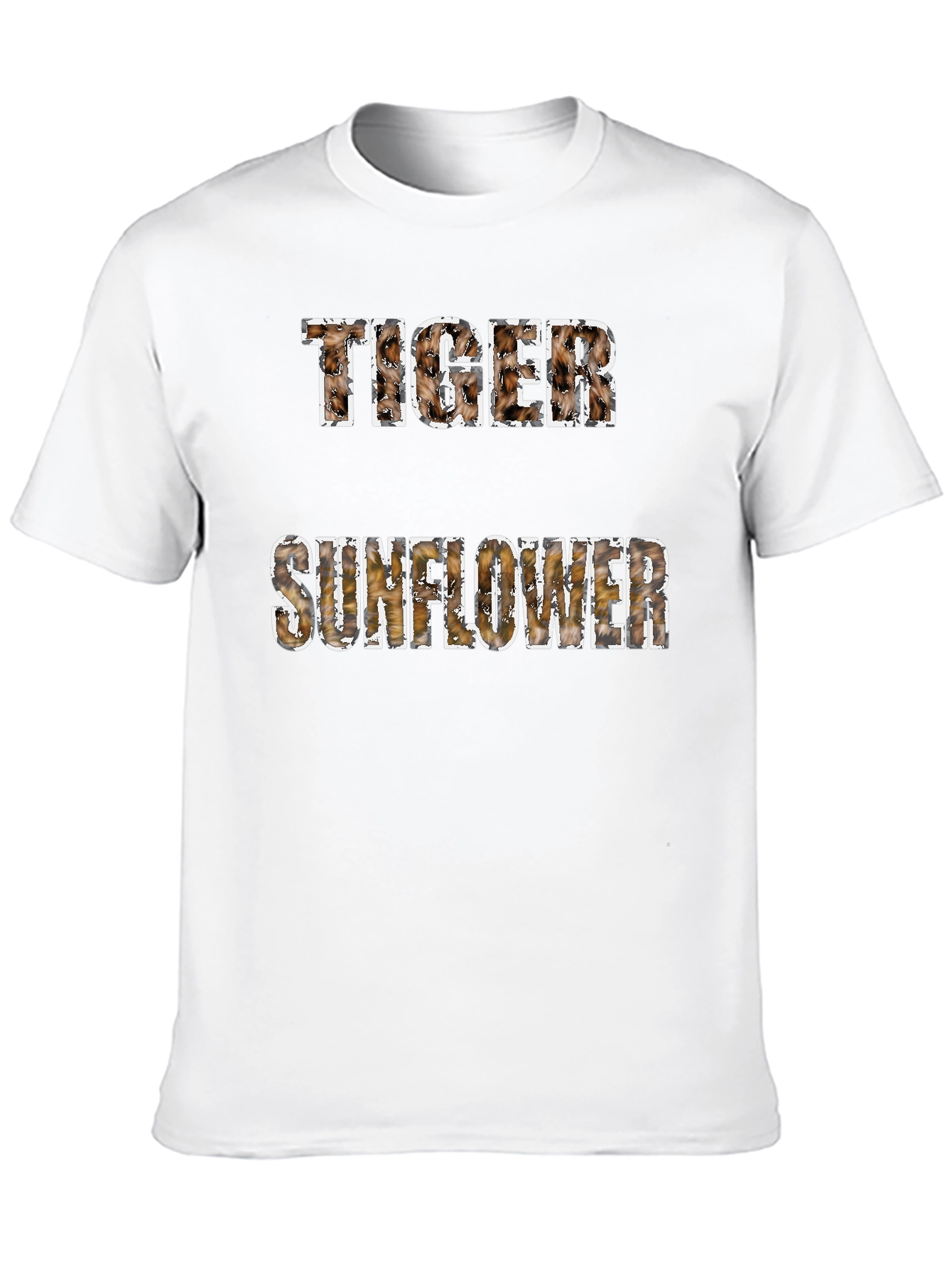 Black Tiger Sunflower Graphic Tee view 10