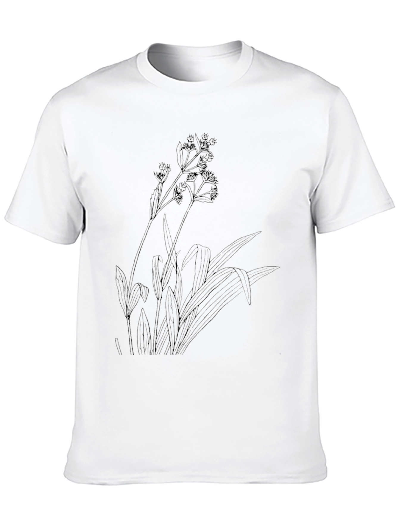 Botanical Print Tee - Stylish & Unique - 10