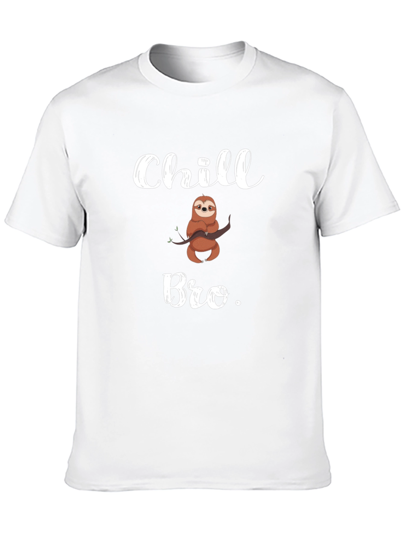 Black Chill Bro Sloth Graphic Tee - Relaxed Vibe view 10