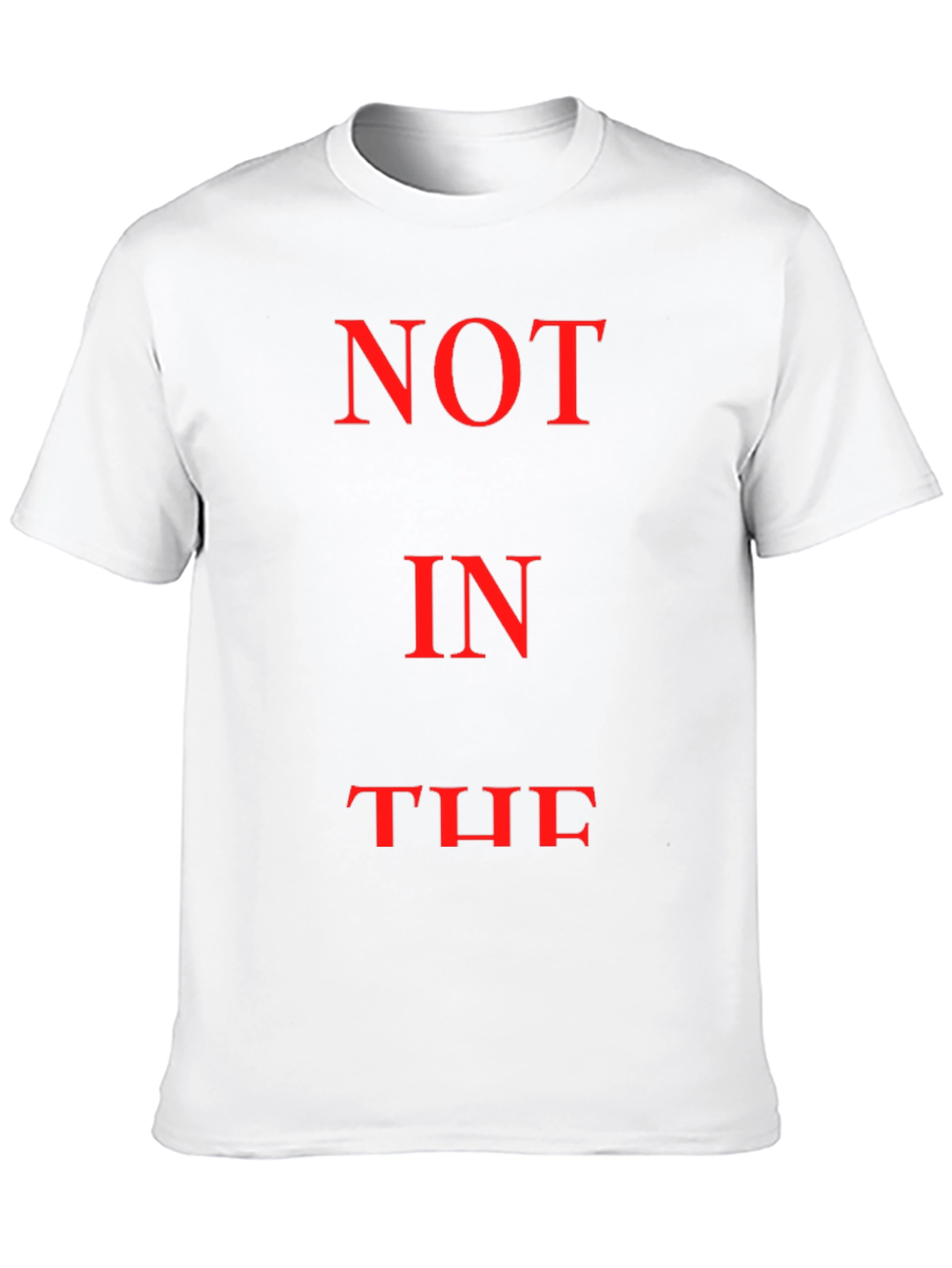 Black Not In The T-Shirt view 10