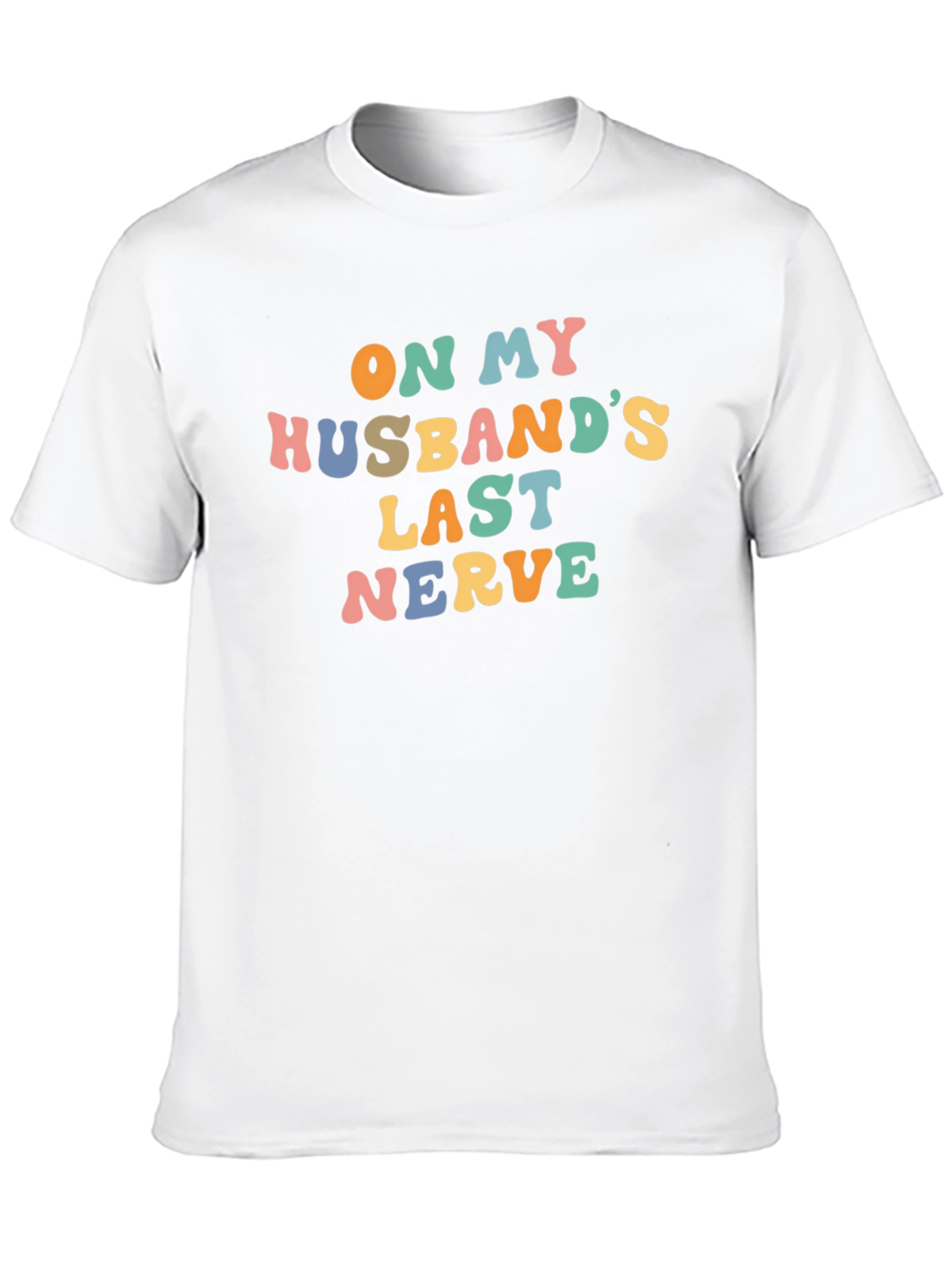 Black On My Husband's Last Nerve Graphic Tee view 10