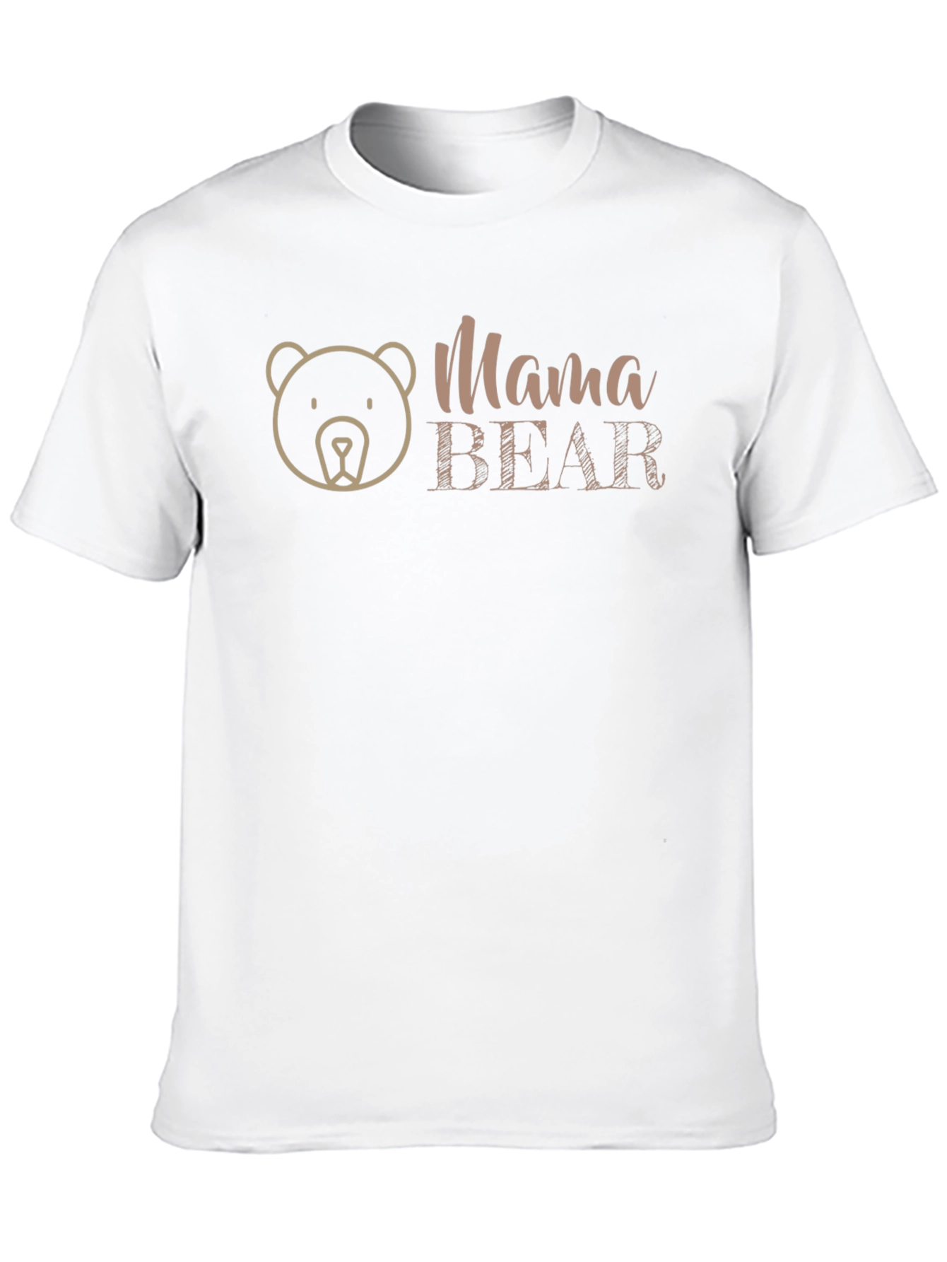 Black Mama Bear Graphic Tee - Cute Mom Life Shirt view 10