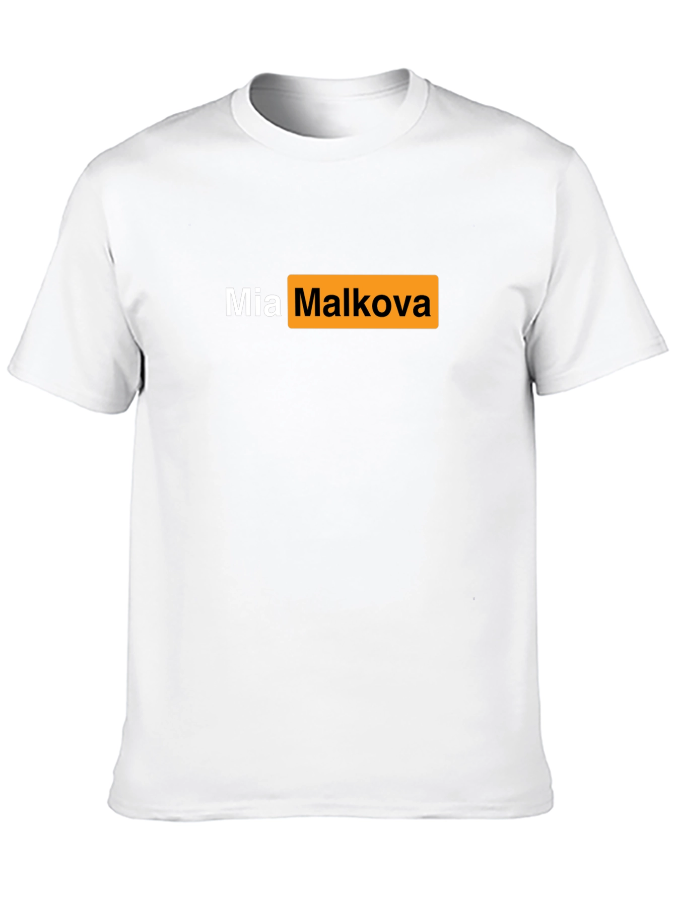 Black Mia Malkova T-Shirt - Adult Novelty Tee view 10