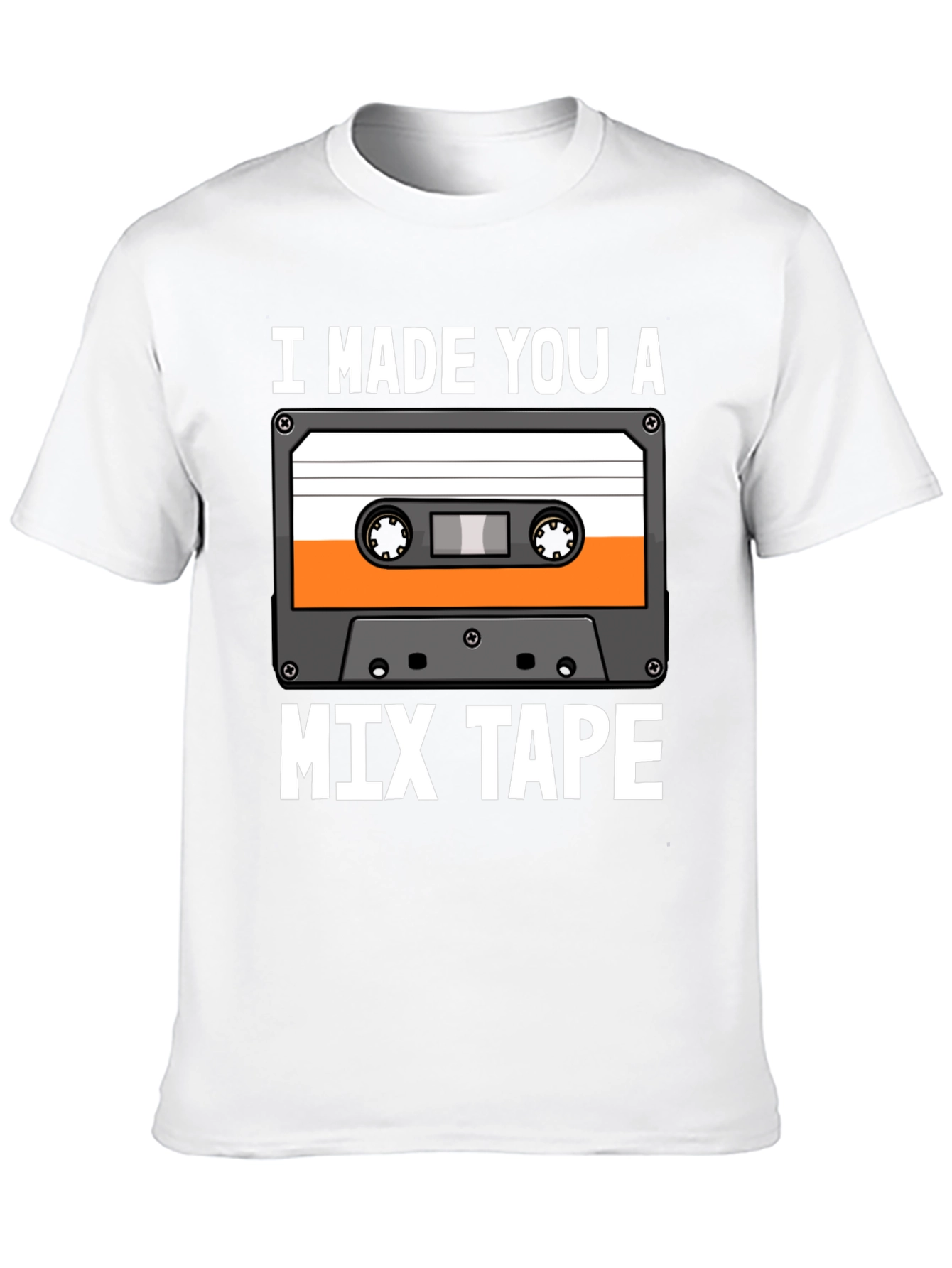 Black I Made You a Mixtape Graphic Tee view 10