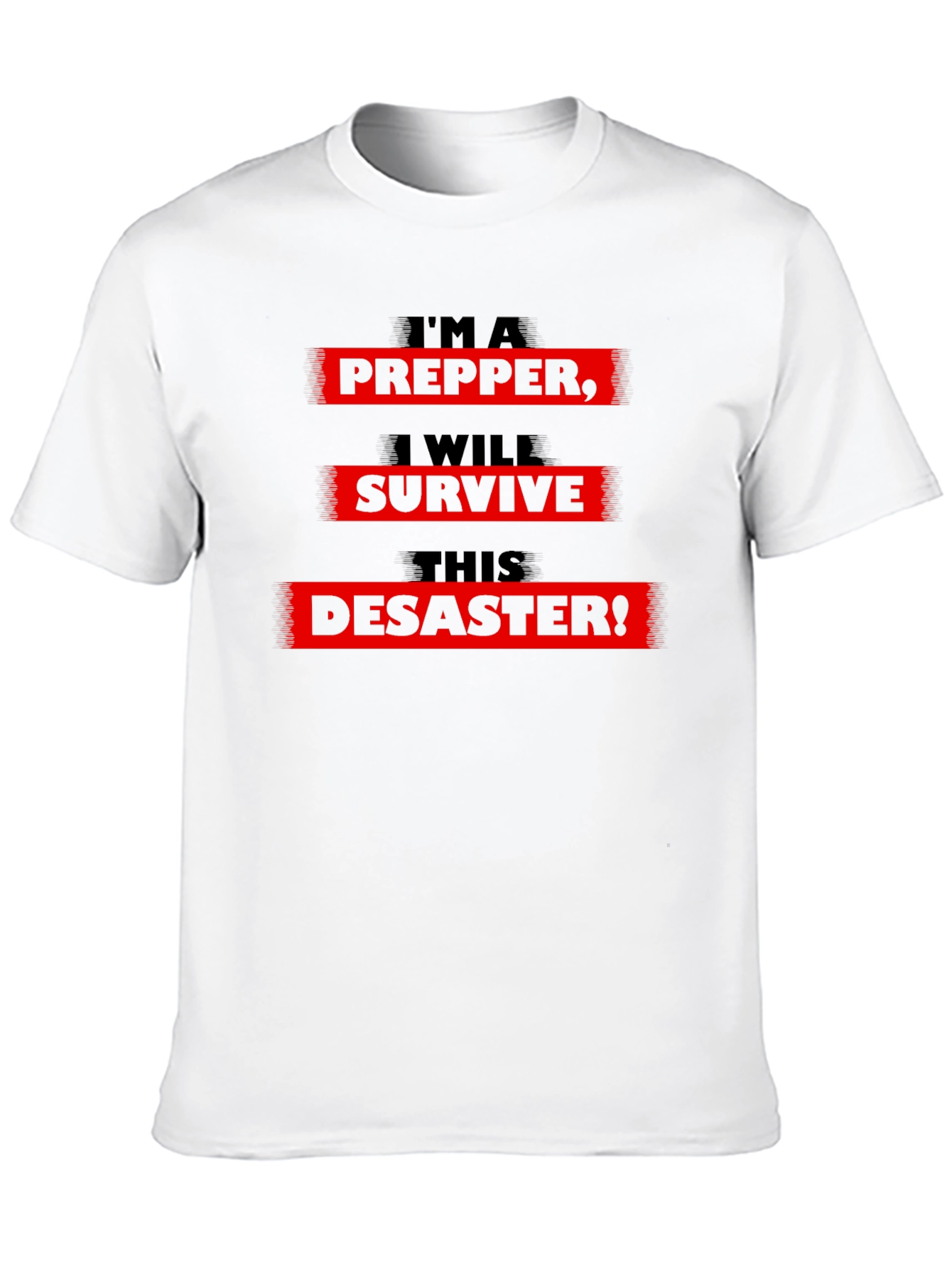 Black Prepper Survival T-Shirt view 10