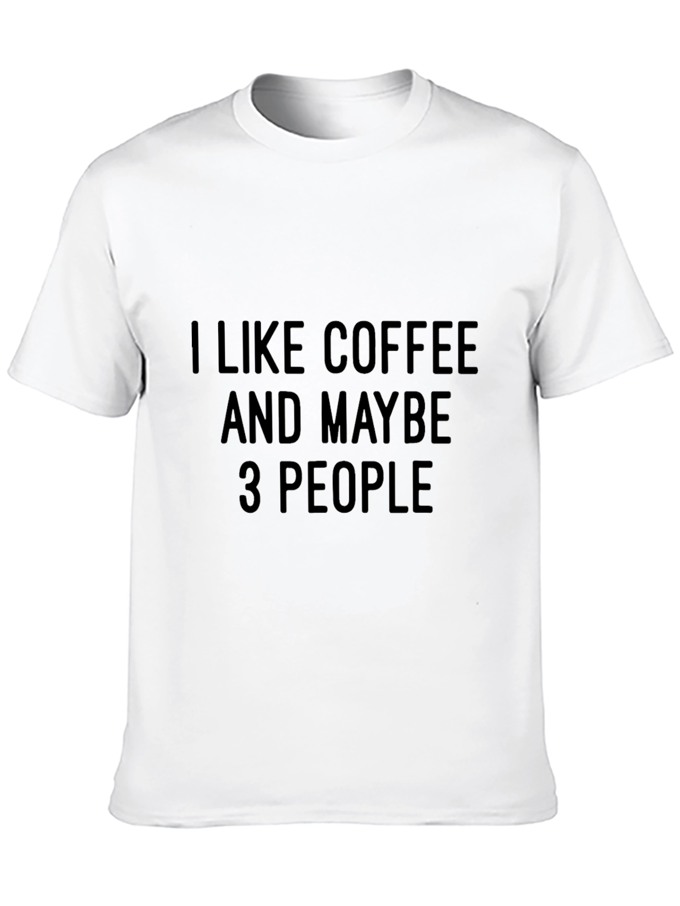 Black Coffee Lover Graphic Tee - Sarcastic Humor Shirt view 10
