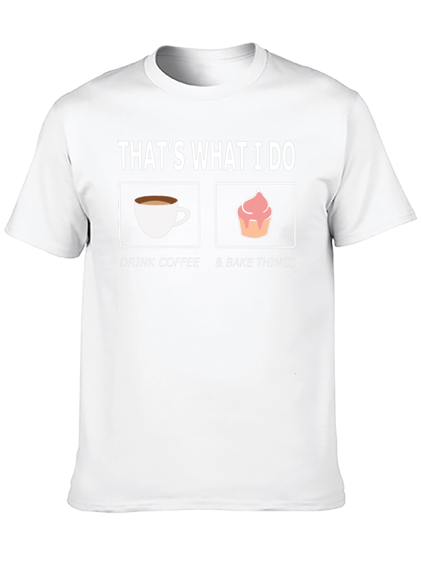 Black Drink Coffee & Bake Things T-Shirt view 10