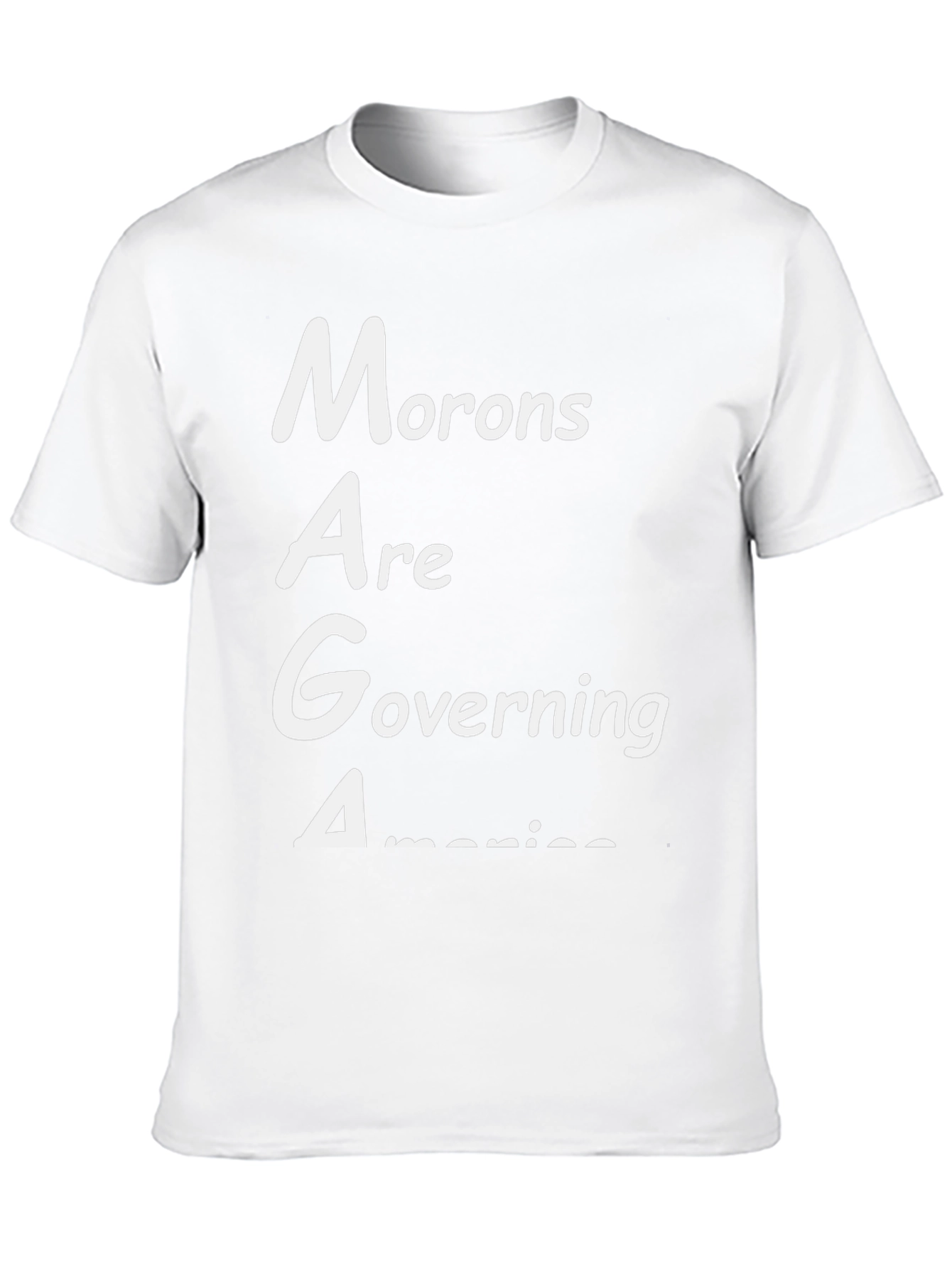 Black Morons Are Governing America MAGA T-Shirt view 10