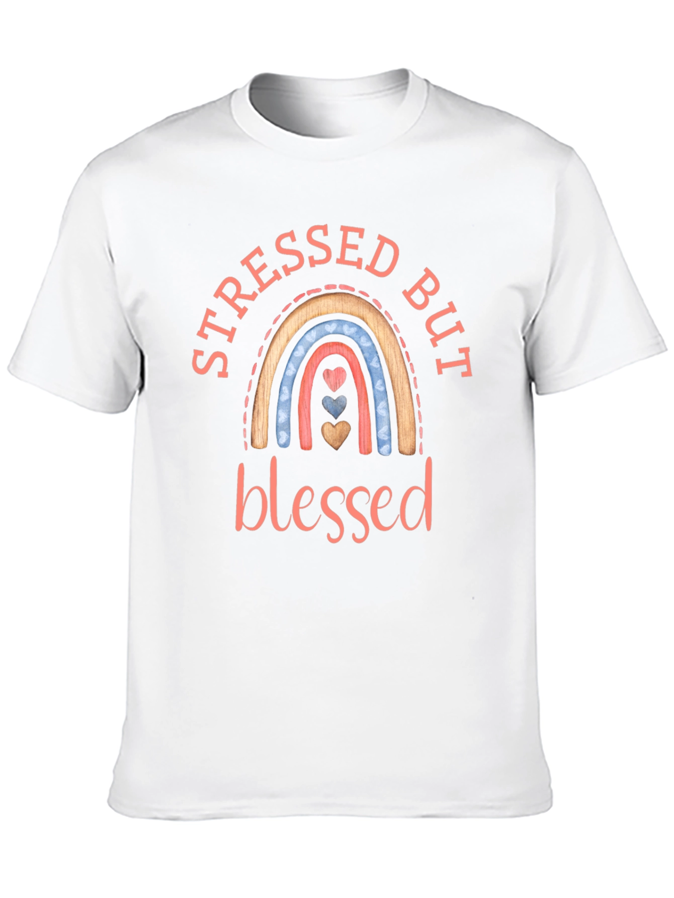 Black Stressed But Blessed T-Shirt view 10