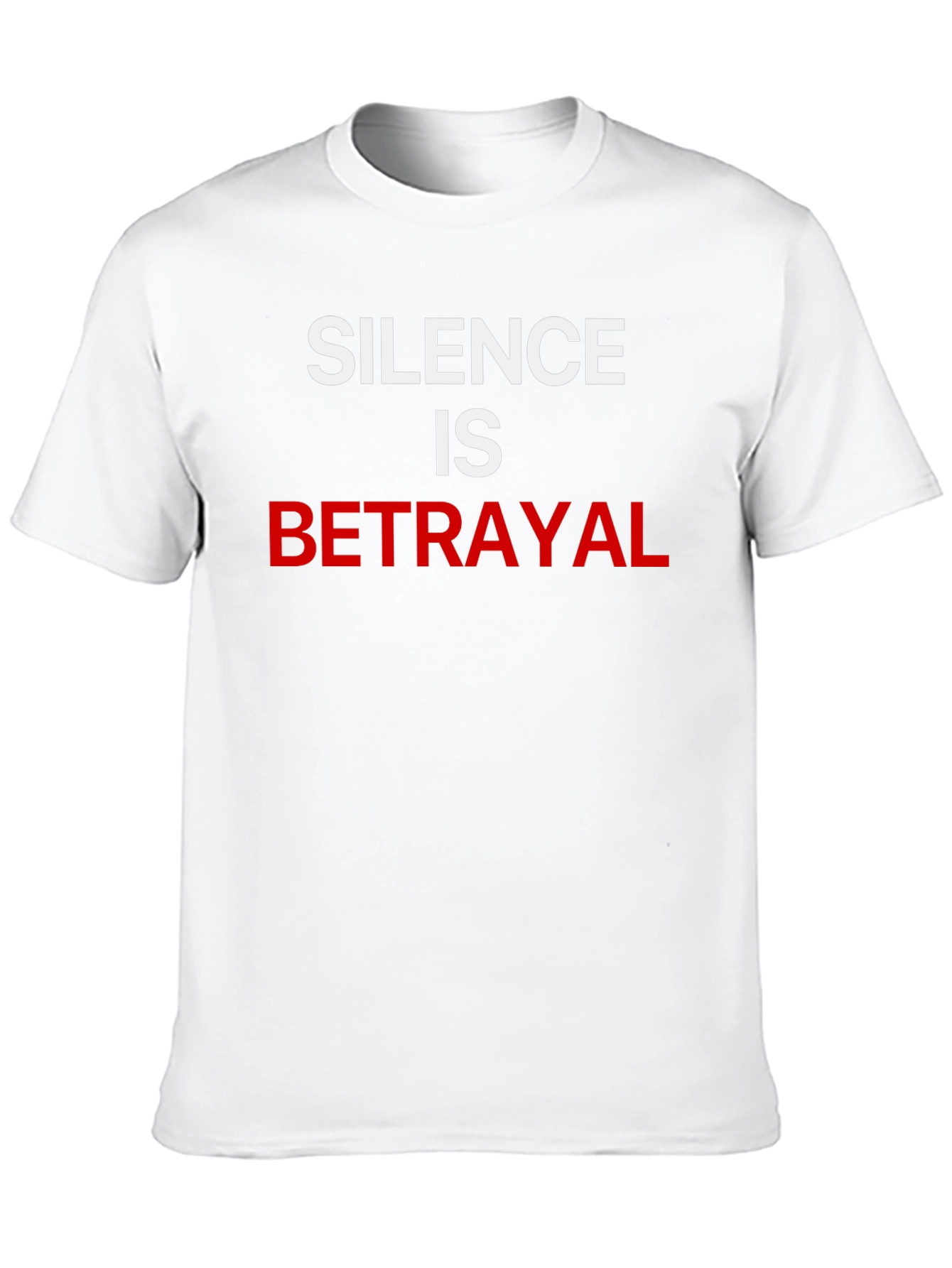 Black Silence is Betrayal Graphic Tee view 10