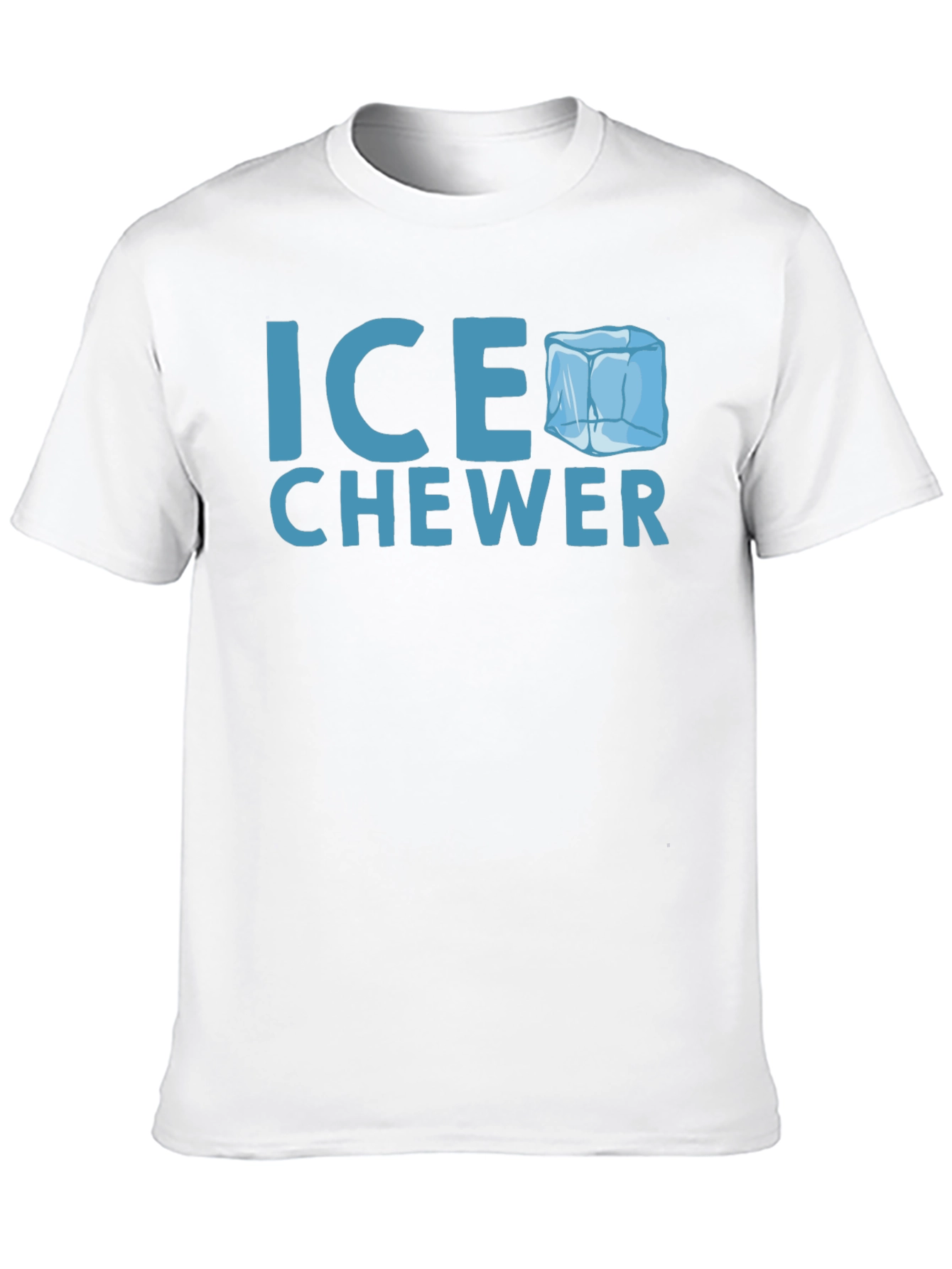 Black Ice Chewer Graphic Tee - Funny Ice Lover Shirt view 10